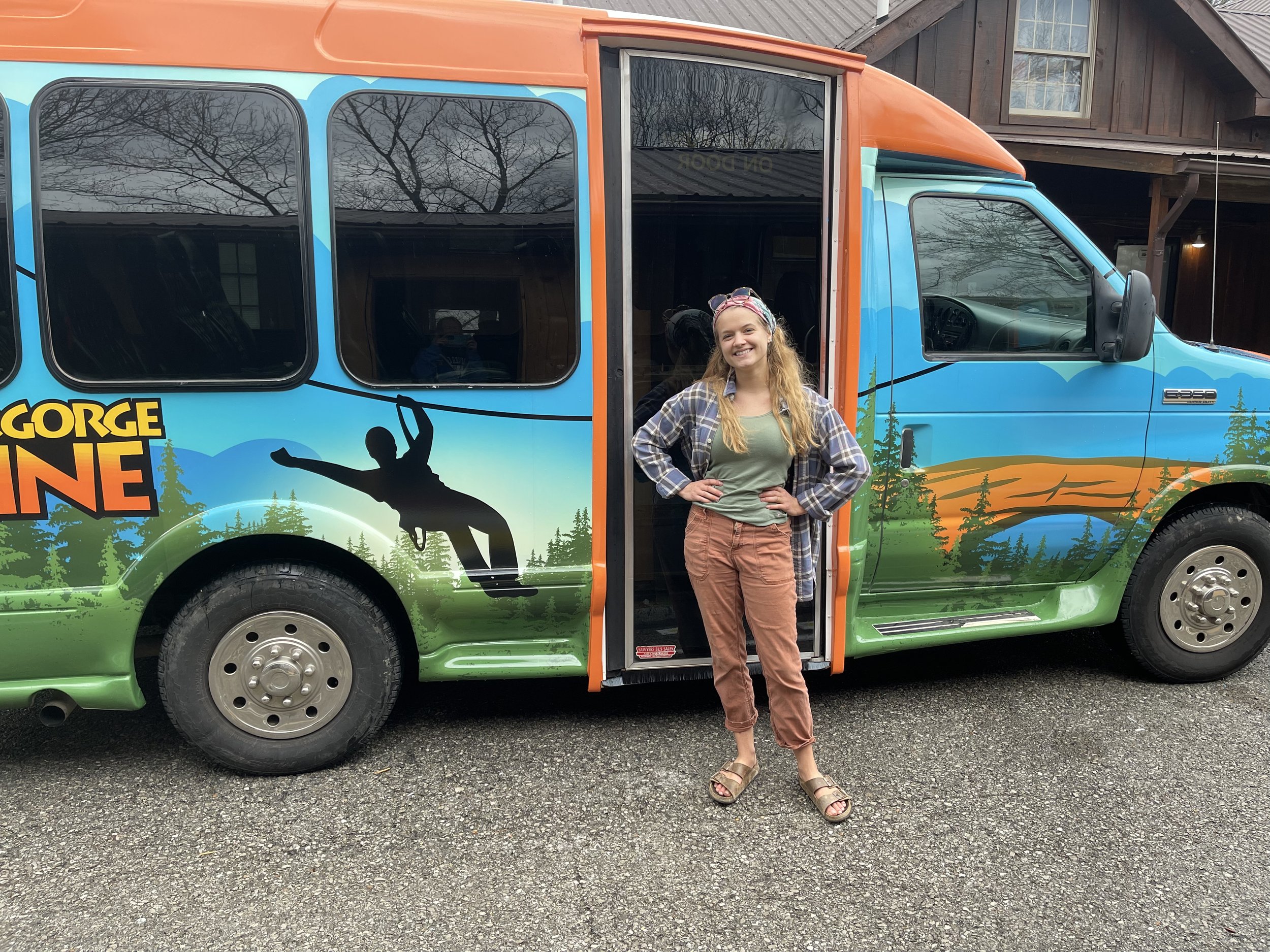 Red River Gorge Zipline Bus Wrap