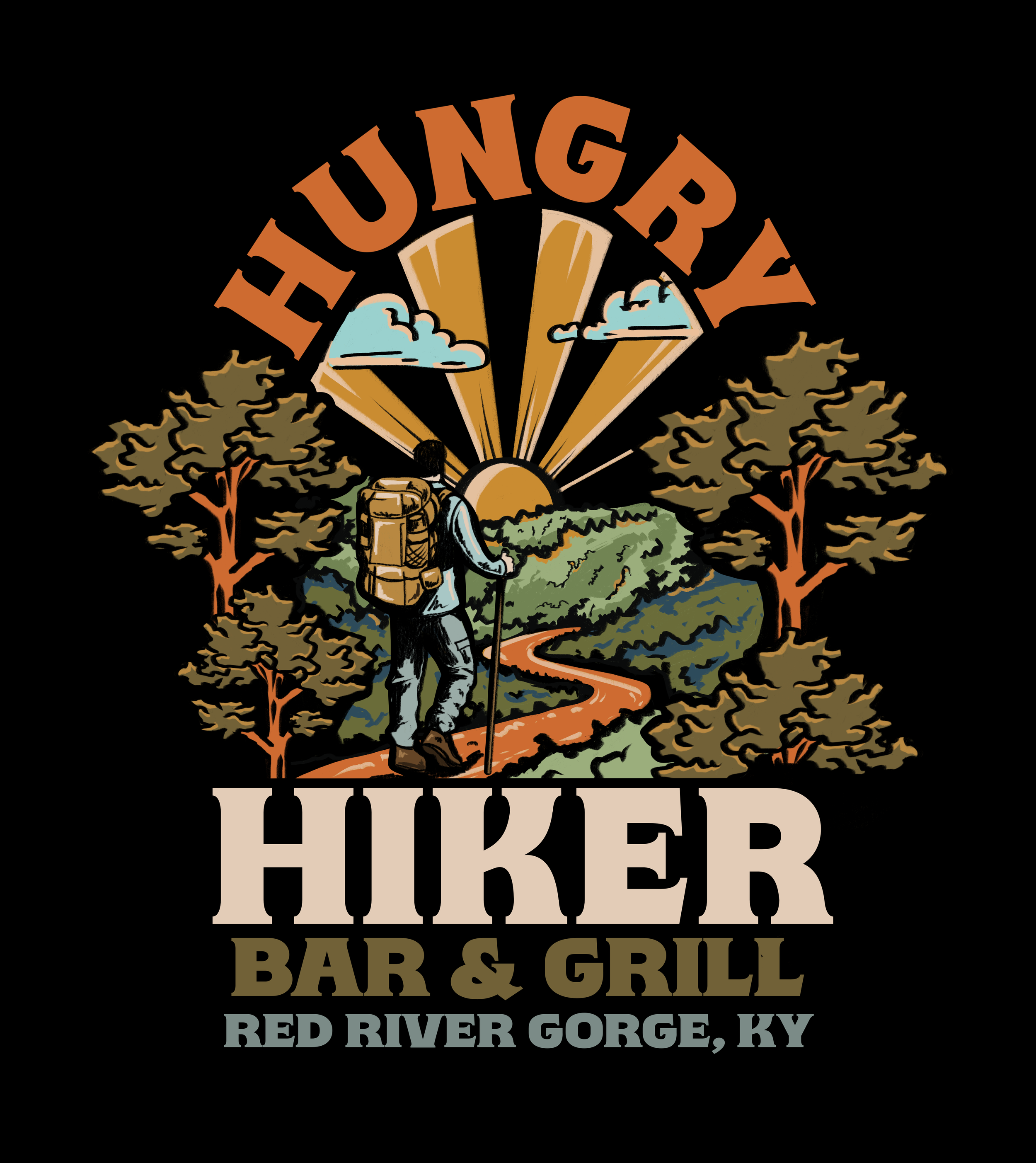 Hungry hiker with background .png .png