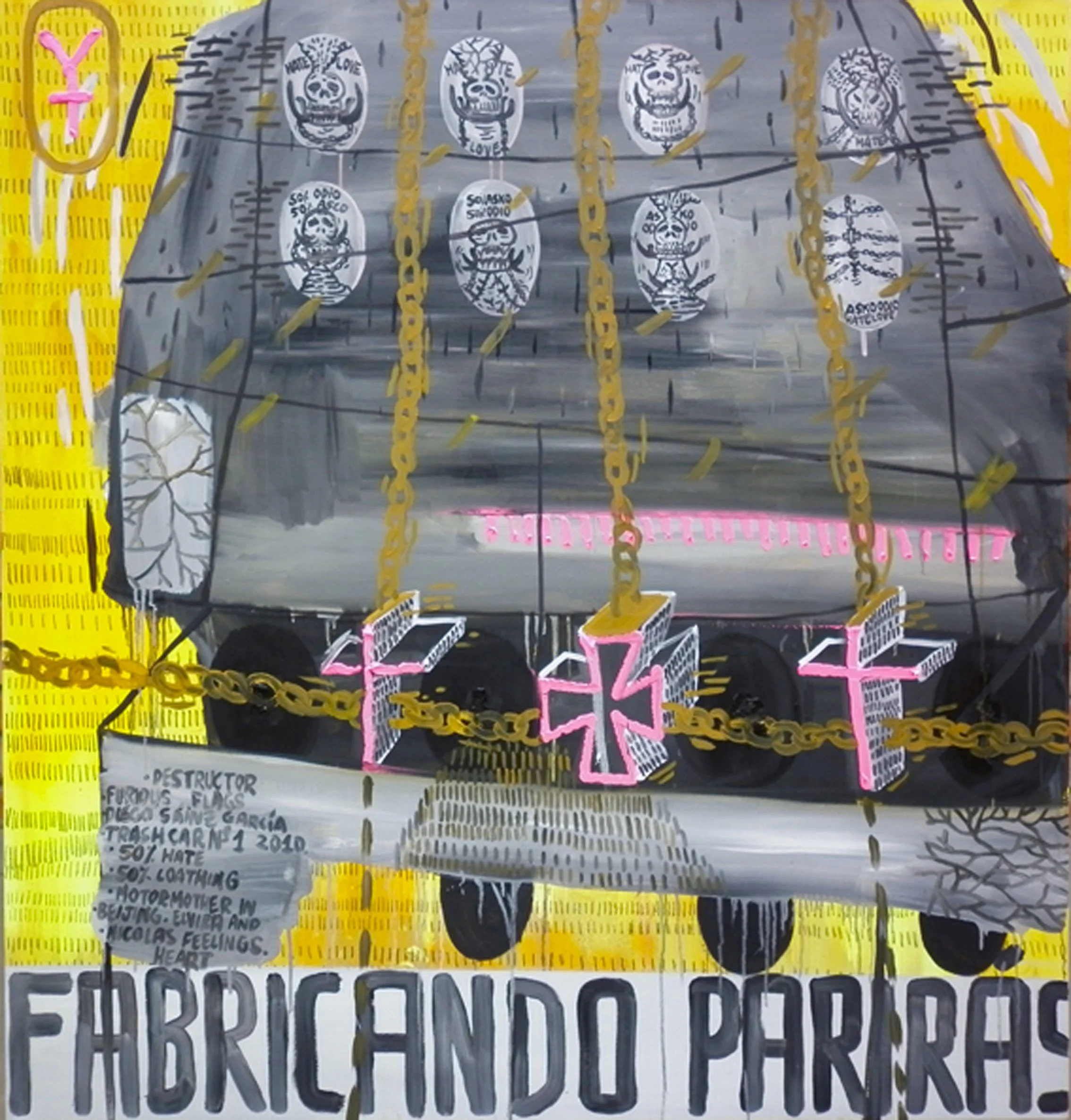 Fabricando Defectuoso.mixta lienzo.150x140cm.2010.JPG