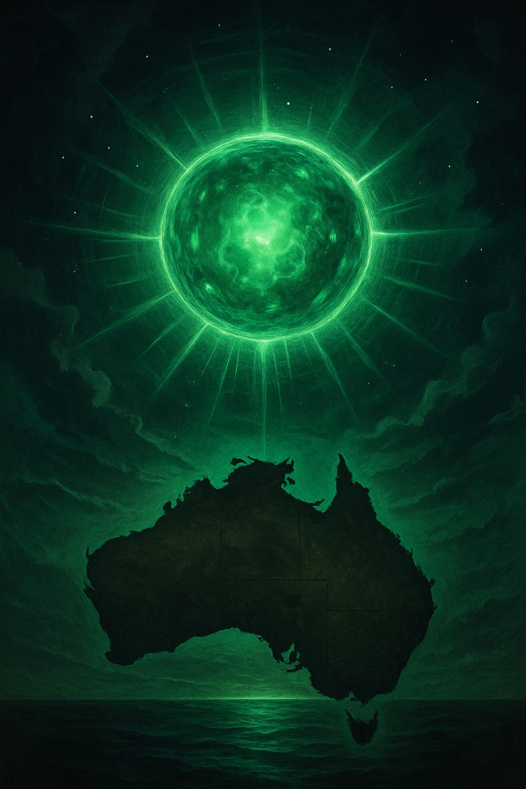 Green Orb Spotted Over Perth Sky Sparks UFO Speculation