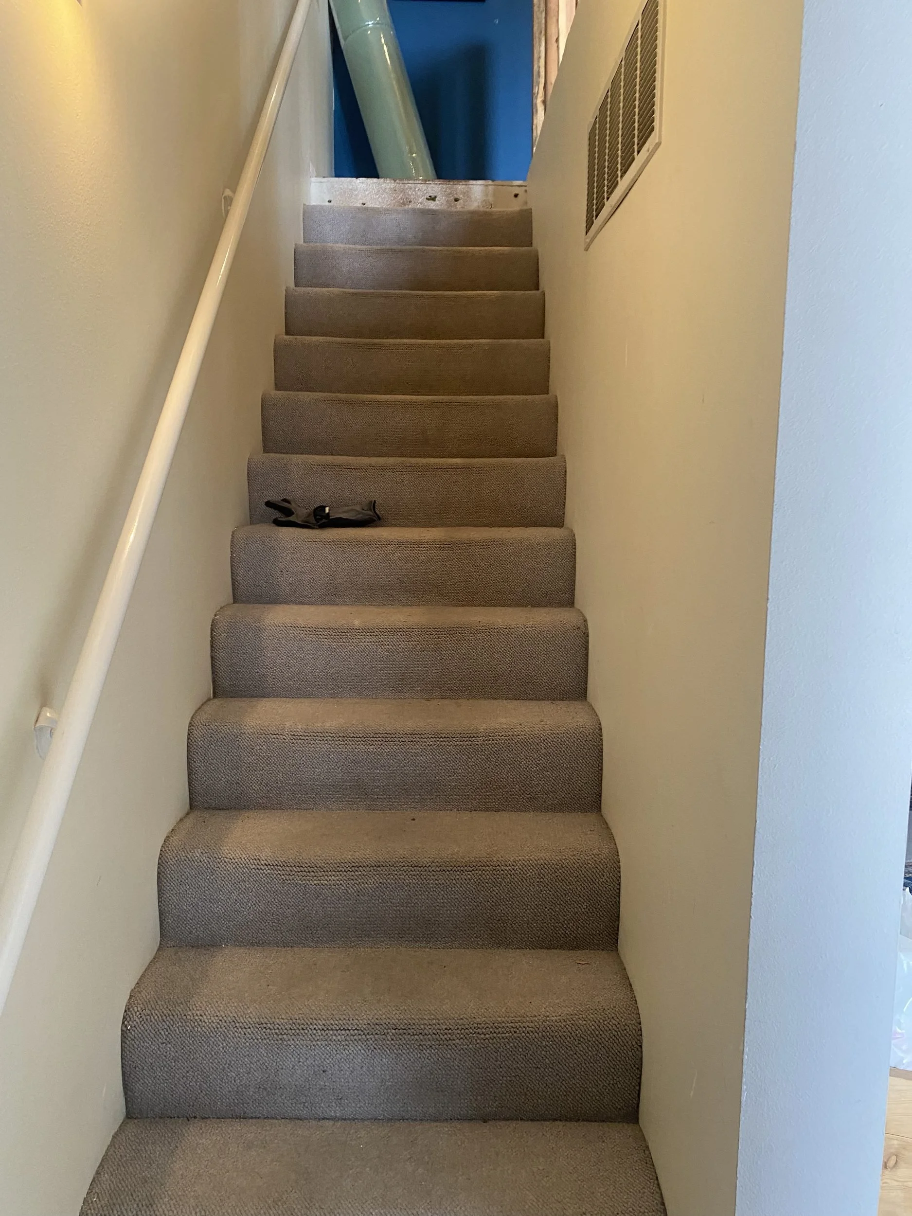 Before: Stair makeover, Alder Street