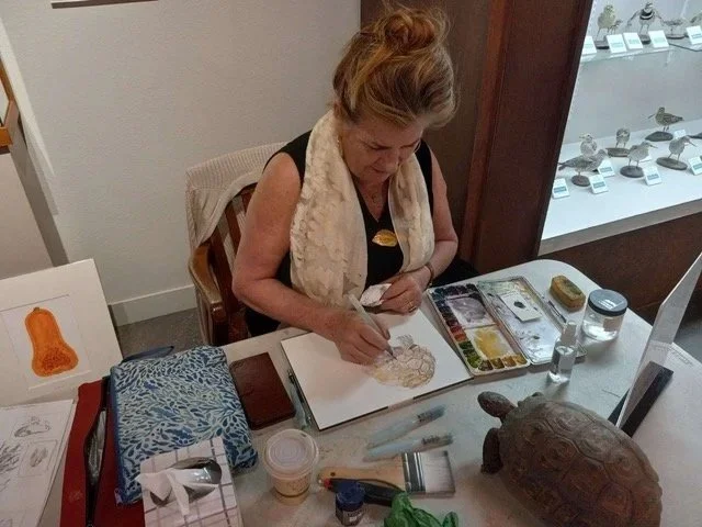 Monica Loncola Artist Demonstration