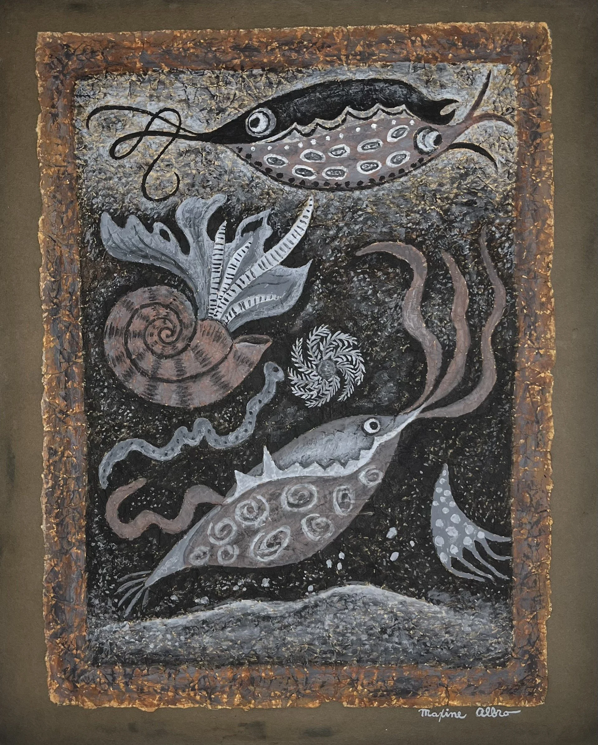 Deep Ocean by Maxine Albro