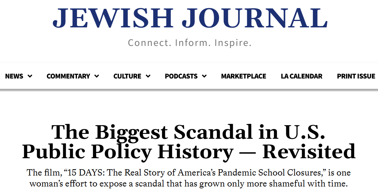 Jewish Journal Website Image