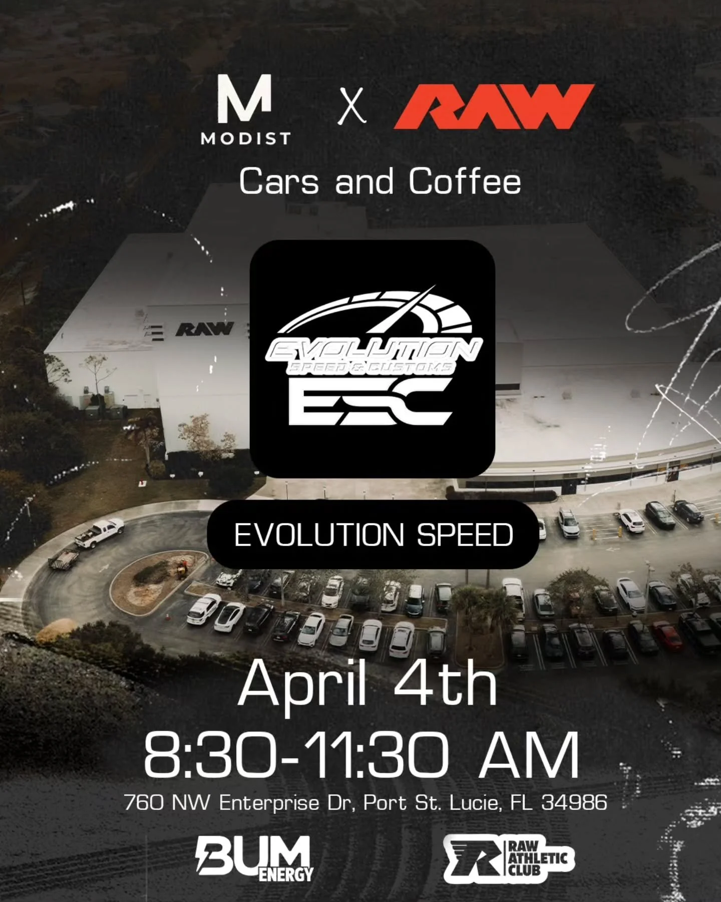 If you like to lift heavy and hit your Rev limiter, do we have an event for you! 
Catch us at Cars &amp; Coffee!
April 4th @ 0830-1130
[Packed for Performance]
Address: 
760 NW Enterprise Dr, Port St. Lucie, FL 34986
_________________________________