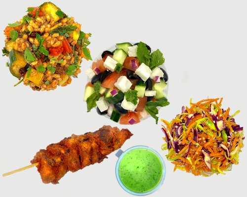 Rainbow Box. Salad Mix Bestseller