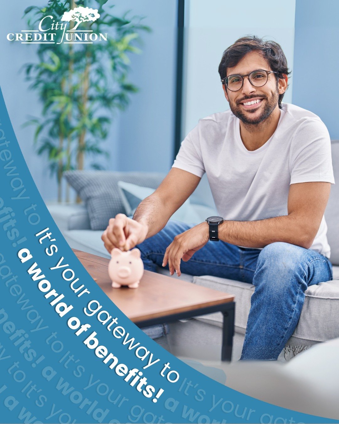 At City CU, a Savings Account is more than just a place to keep your money&mdash;it&rsquo;s your gateway to a world of benefits! 🤩💙

When you open an account with us, you&rsquo;re not just a member; you&rsquo;re an owner. With a minimum deposit of 