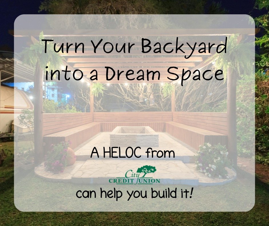 🛠️ Summer Project Spotlight: Dream Deck Edition
Ready to turn your backyard into your favorite summer hangout? A City CU HELOC can help you finance home upgrades like:
🌞 Custom decks
🪑 Outdoor kitchens
💡 Ambient lighting and pergolas
🏡 Borrow ag