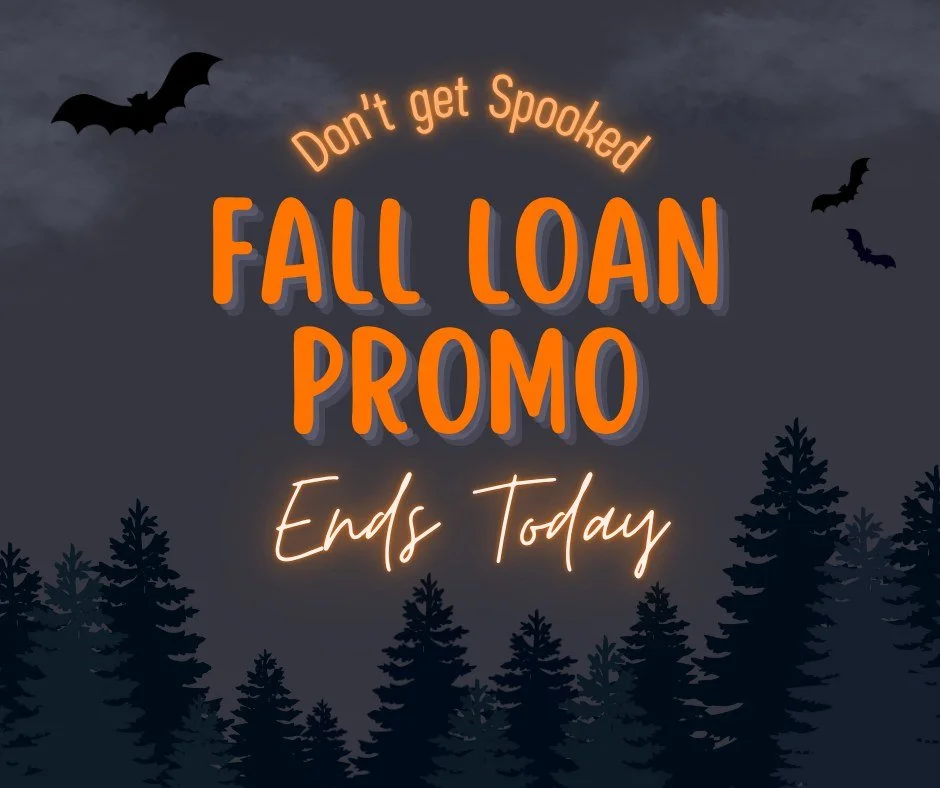Spooky season 👻 = LAST CHANCE for fall loan rates. SCARY GOOD RATES end TODAY. Who else is sliding in before midnight? 🎃💸 #CityCU #FinalCall 
https://tinyurl.com/CCUApply
https://tinyurl.com/CityCURideFinder