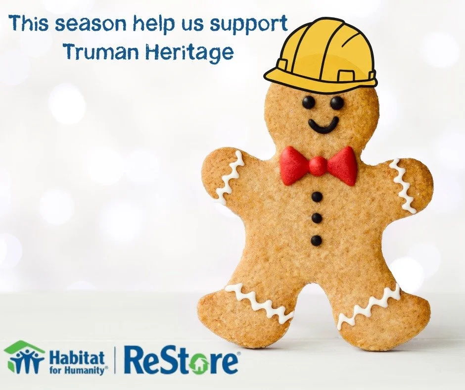 Hammer + hope 🛠️💙 Your donations = brighter futures with Truman Habitat. Who else is giving back this season? #CityCUGivesBack