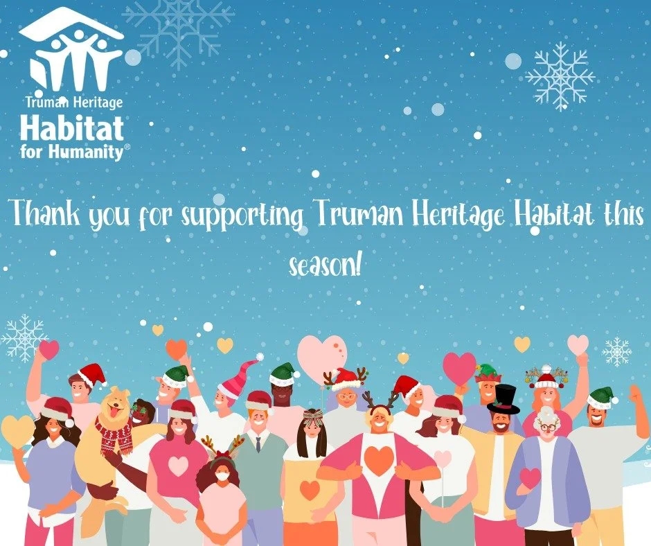 We asked. You gave. They smiled 🏡❤️ Thank you for making Truman Habitat&rsquo;s holiday brighter. Who else believes giving back is the best gift? #CityCUGivesBack