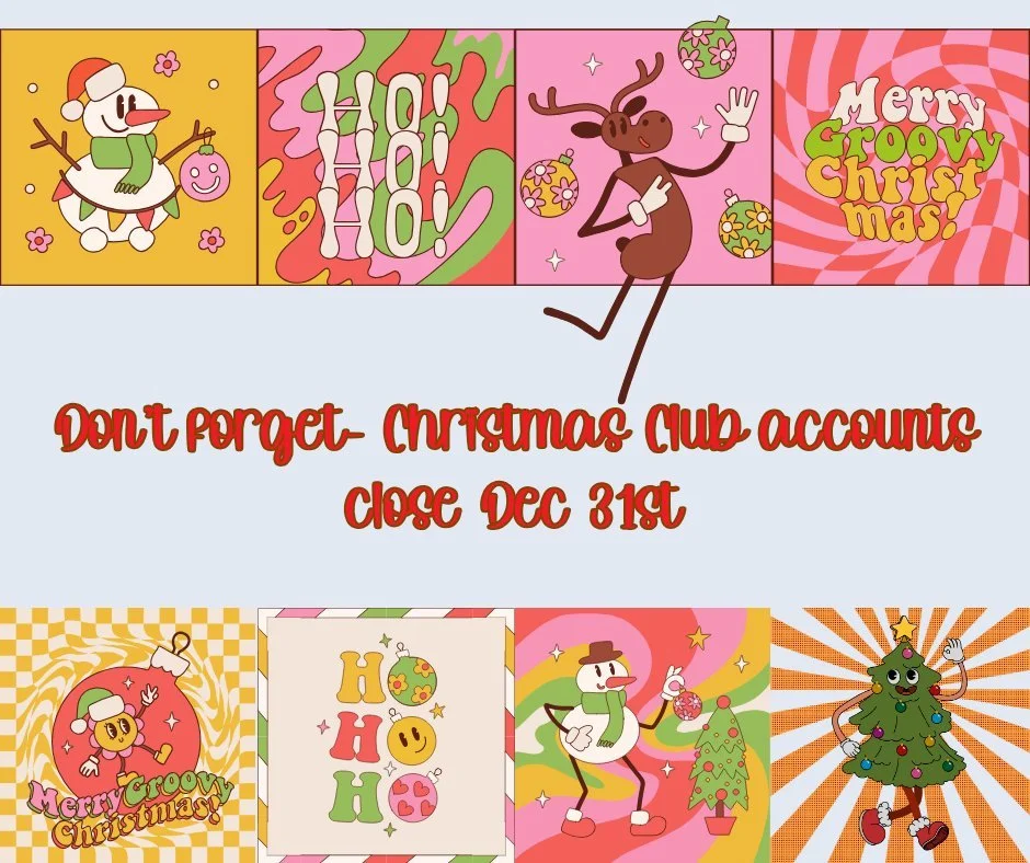 Santa&rsquo;s deadline is Dec 31 🎅💸 Make sure to use your Christmas Club funds! Who&rsquo;s ready for gift wrapping marathons? 🎁 #CityCU #HolidaySavings