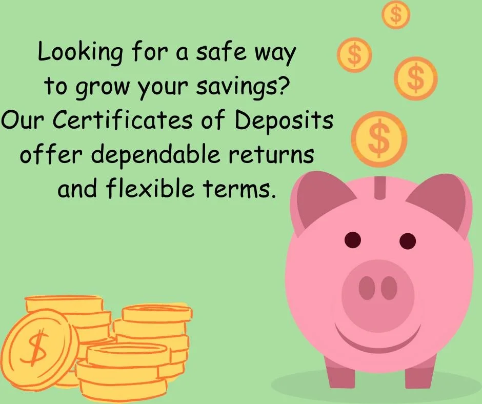 Your money wants to work harder. CD's can help.

Check out current rates here: www.city-cu.com/savings-and-investment-rates