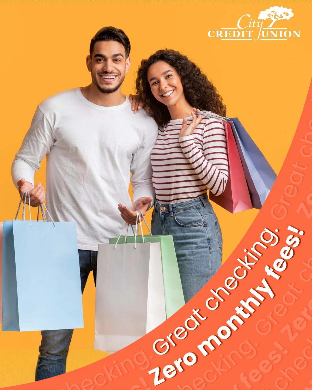 It&rsquo;s your money, you shouldn&rsquo;t have to pay to spend it! 💵⭐

This spring, ditch the monthly charges and refresh the way you manage your everyday purchases with City CU&rsquo;s FREE Checking Account.

 💳 With a Visa&reg; Debit Card and fr