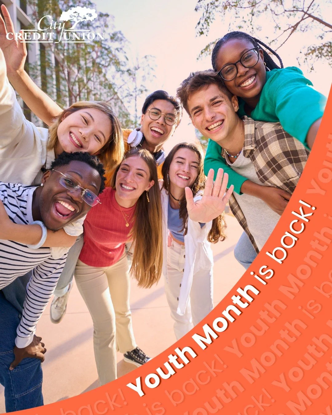 Youth Month is back at City CU!! 🤩✨

🚀 Teach your teen real-life money skills with a Teen Checking Account!

From budgeting snacks to saving for their first car, they&rsquo;ll enjoy hands-on practice with a 💳 Visa&reg; Debit Card, 📱 Digital Banki
