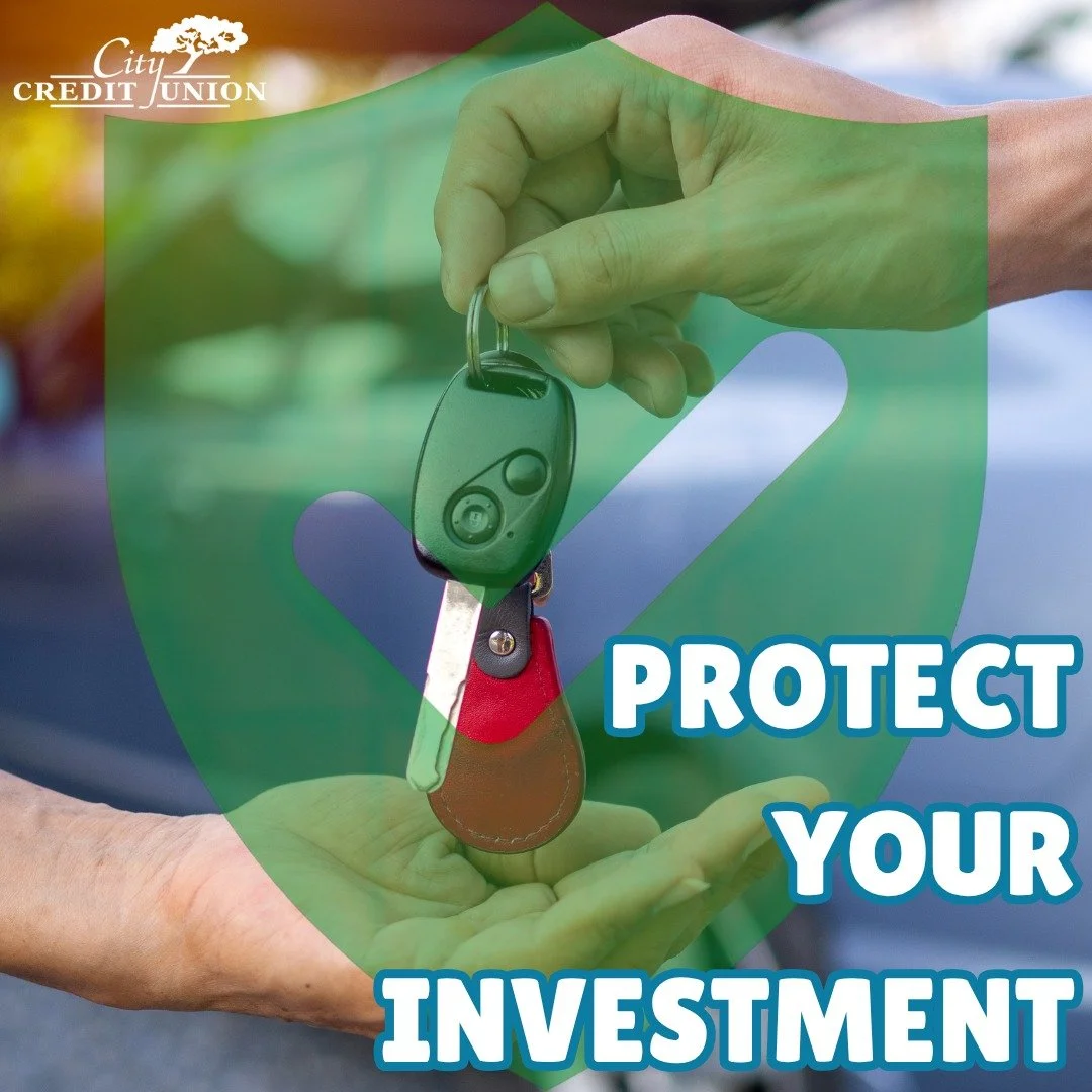 🚘 Accidents happen &mdash; make sure you&rsquo;re covered. GAP insurance helps protect you if your vehicle is totaled or stolen. Ask us about adding it to your loan! #GAPInsurance #AutoProtection

www.city-cu.com/vehicle-loans