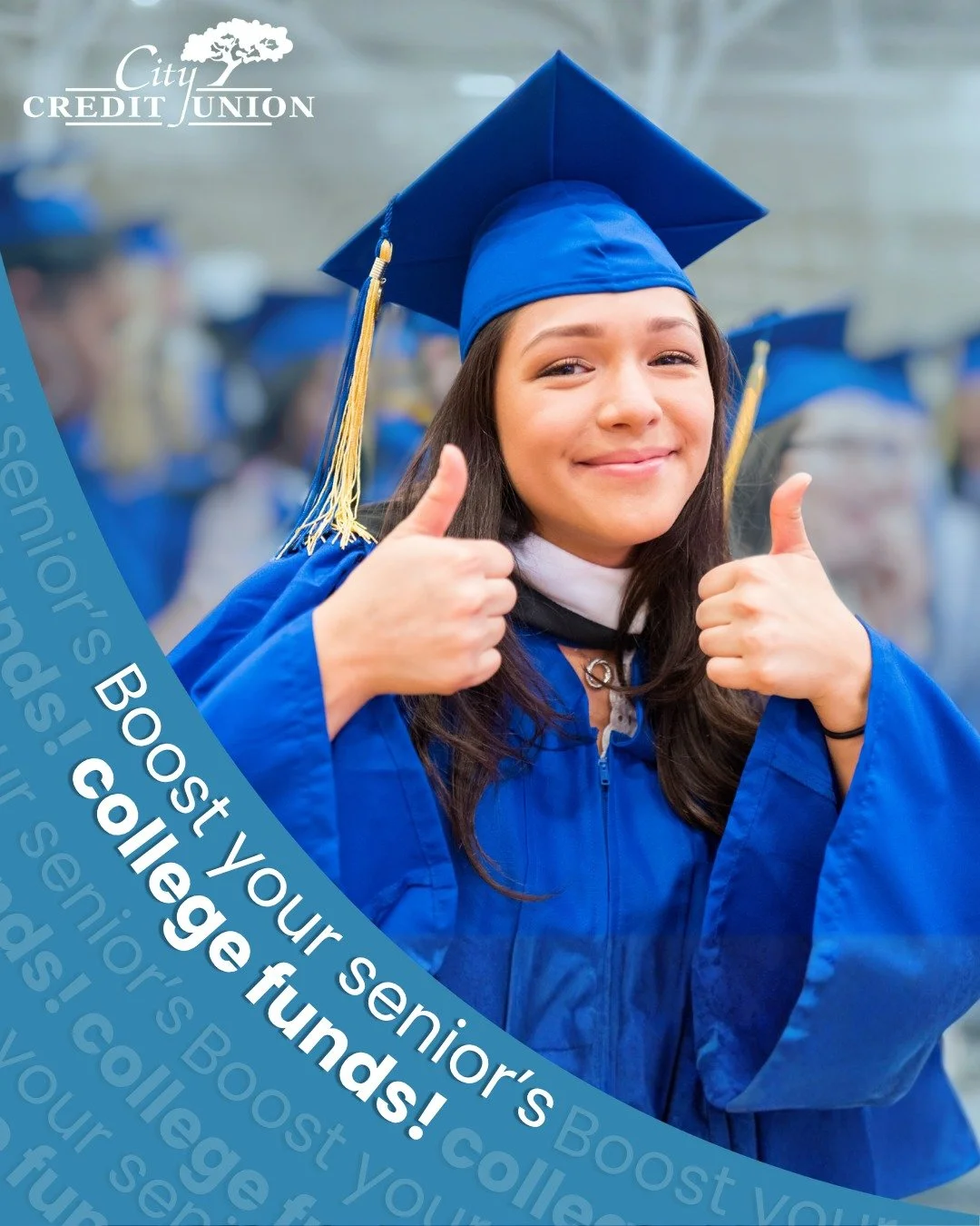 Parents of the Class of 2027&mdash;our seniors will be tossing their caps before you know it. 🎓🌟

Between tuition, dorm fees, books, and move-in costs, college comes with plenty of expenses. 📚💻

💰 With a 12-Month Certificate of Deposit from City