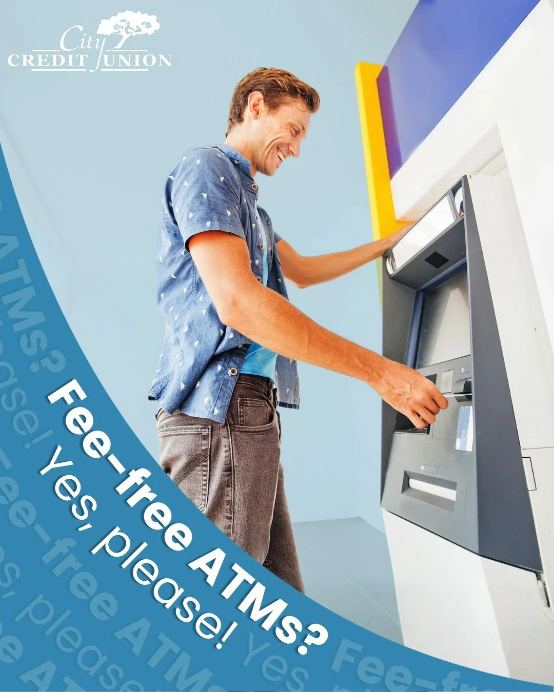Not every summer plan comes with a tap-to-pay option! ☀️💵

From farmers' markets and parking fees to roadside fruit stands and weekend festivals, cash still comes in handy!

🏧 With your City CU Debit Card, you&rsquo;ve got access to thousands of fe