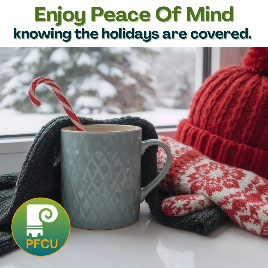 Have post-holiday bills made your January blue? Are you paying high interest on credit cards? We strive to help our members restore their joy!
 
Our Holiday Loan offers up to $2,000 at a low, fixed rate, You can use these funds to pay off higher-inte