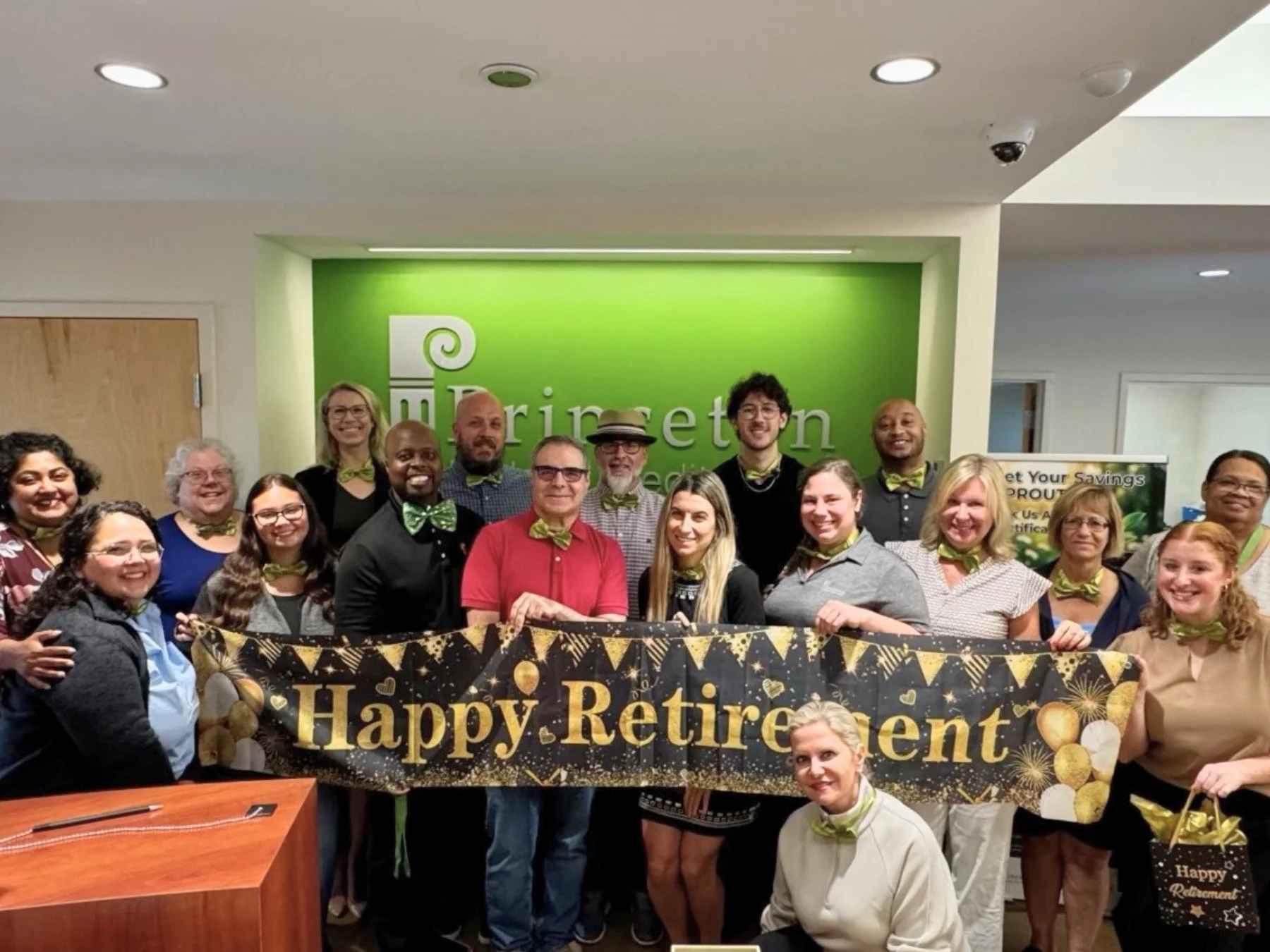 He is among the most dapper and debonair of gentlemen (and members!) &mdash; Today we salute (with green tiger bow ties on! 💚) @danielday on his retirement as @princeton University's Senior Associate Director for Innovation Communications.

We're gr