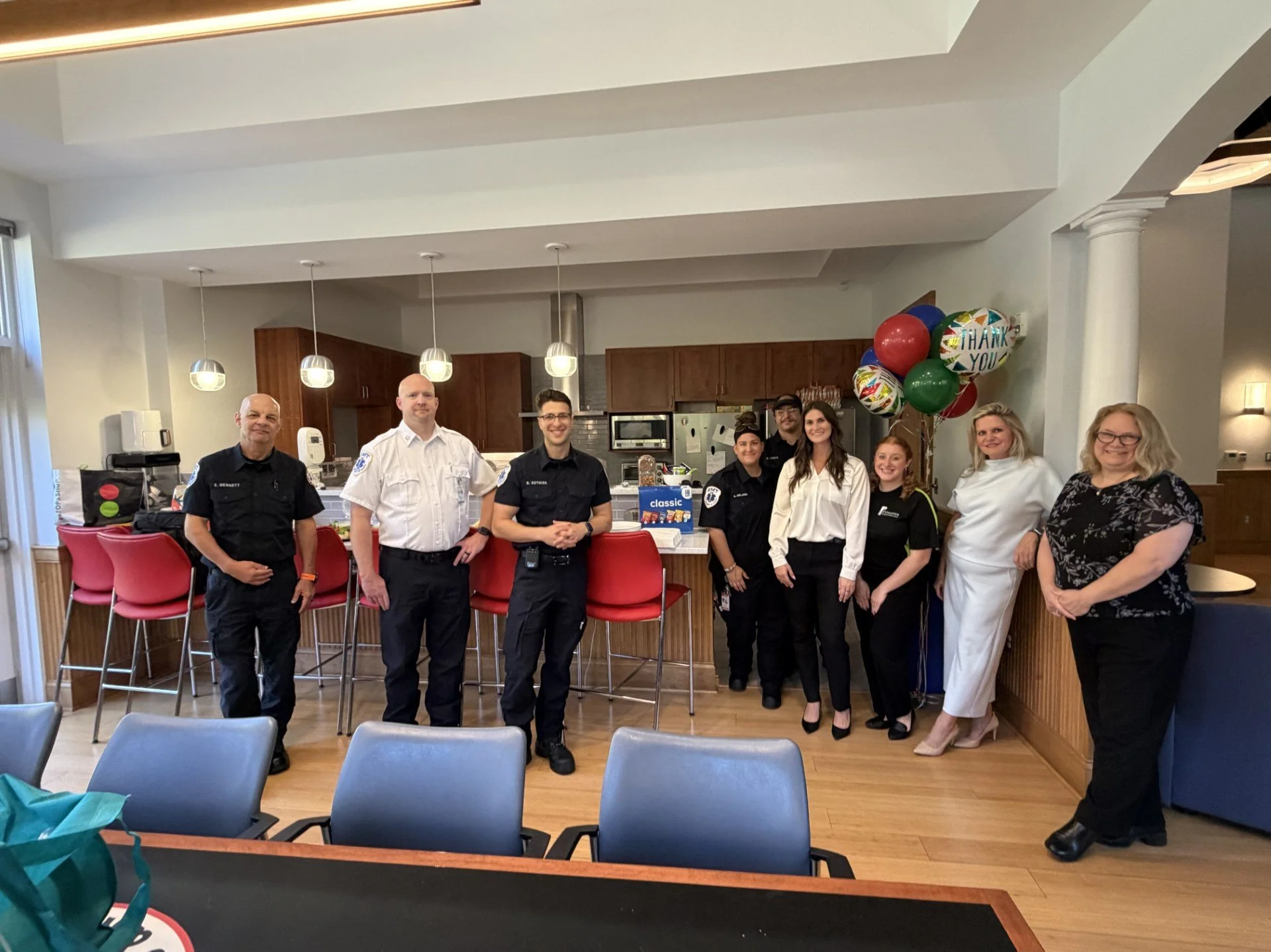 💚 At Princeton Federal Credit Union, we believe kindness strengthens communities.

As part of @crossstatecua 's CU Kind initiative, we had the opportunity to thank the dedicated volunteers and staff of the Princeton First Aid &amp; Rescue Squad with