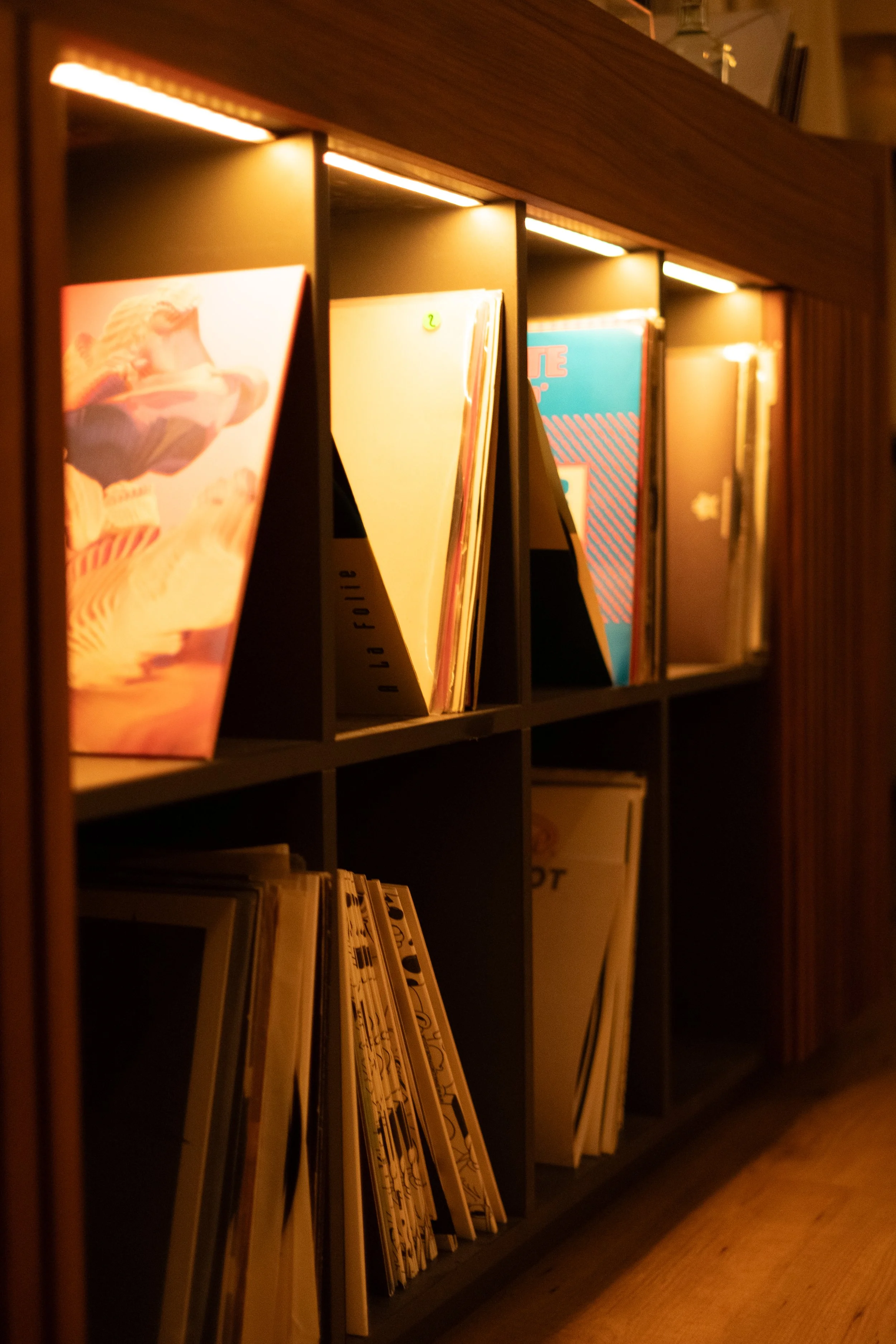 Customised DJ booth in Amsterdam