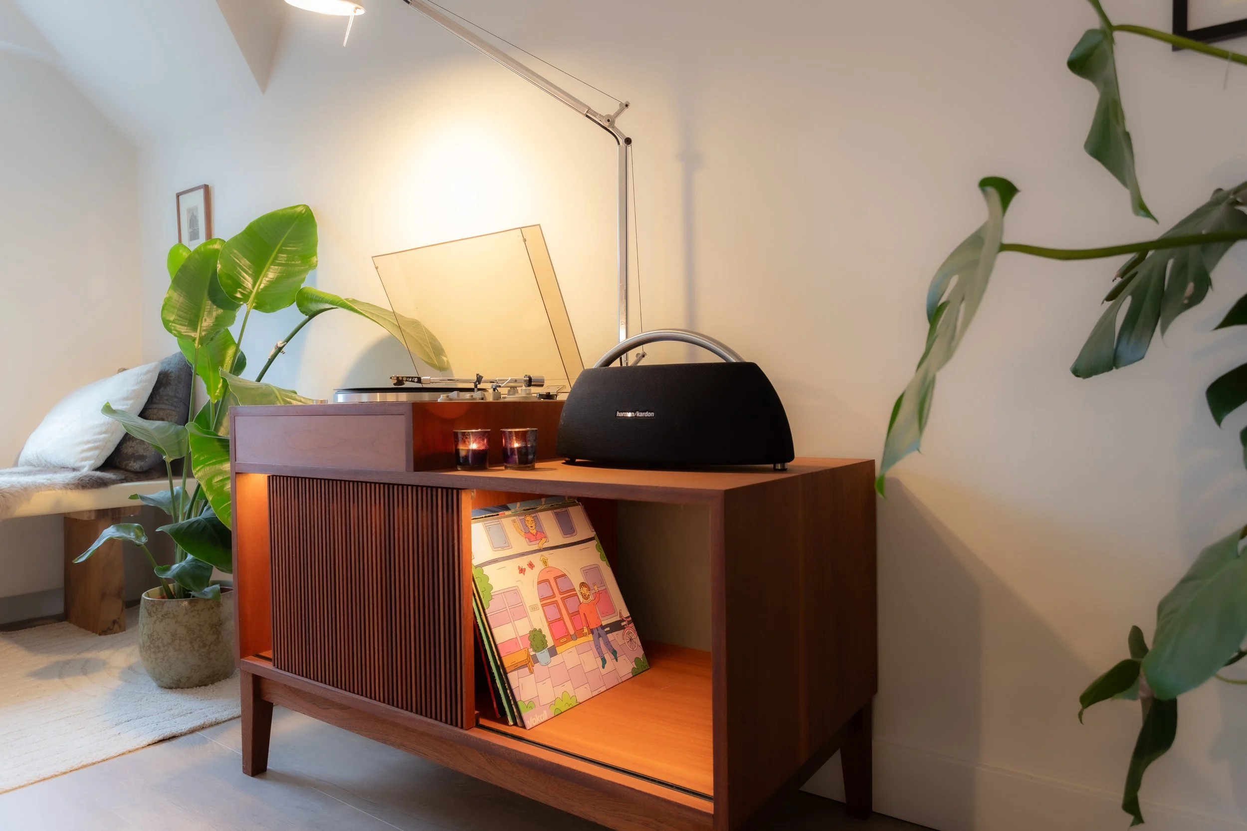 Customised DJ booth in Amsterdam