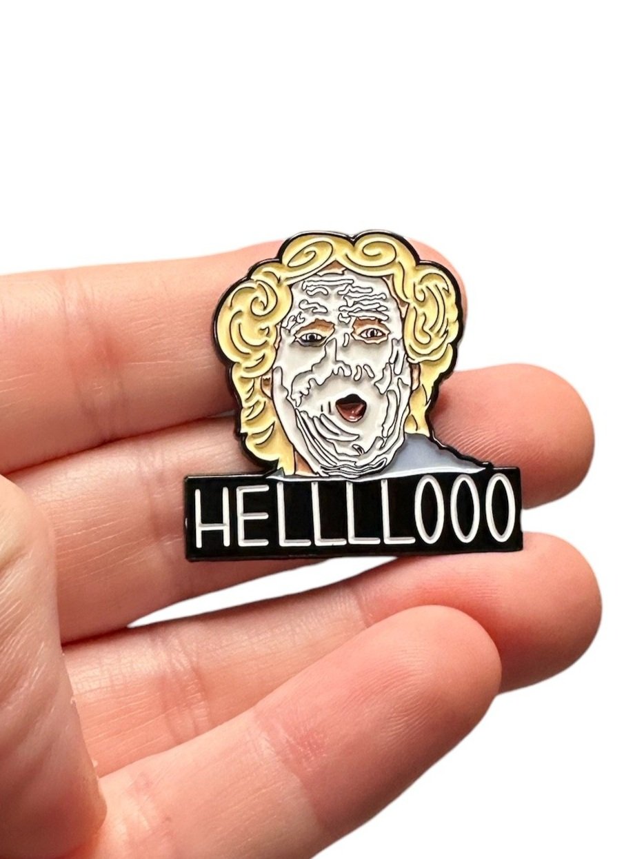 Mrs. Doubtfire Hello Pin