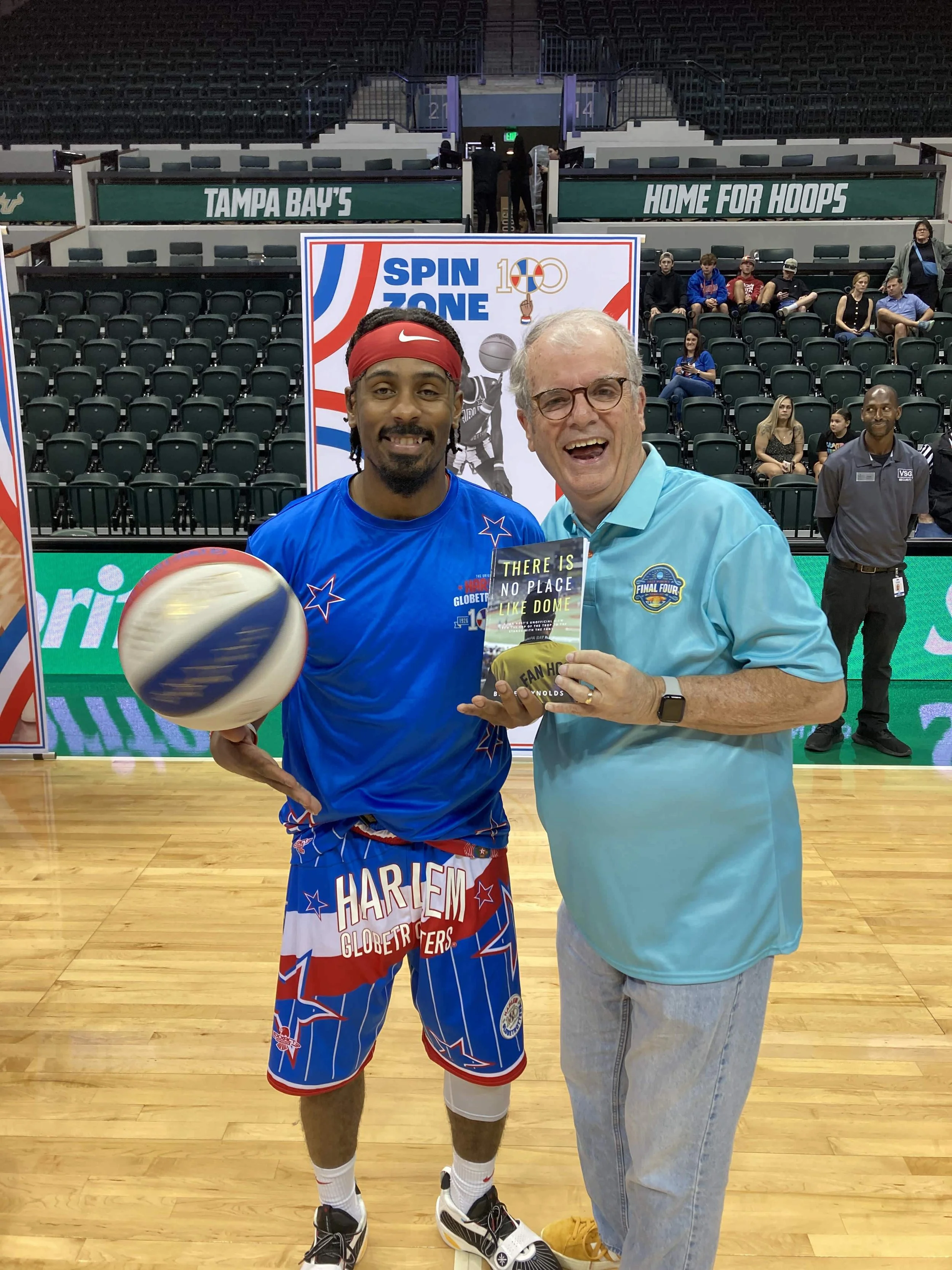 The Globetrotters gave it a shot