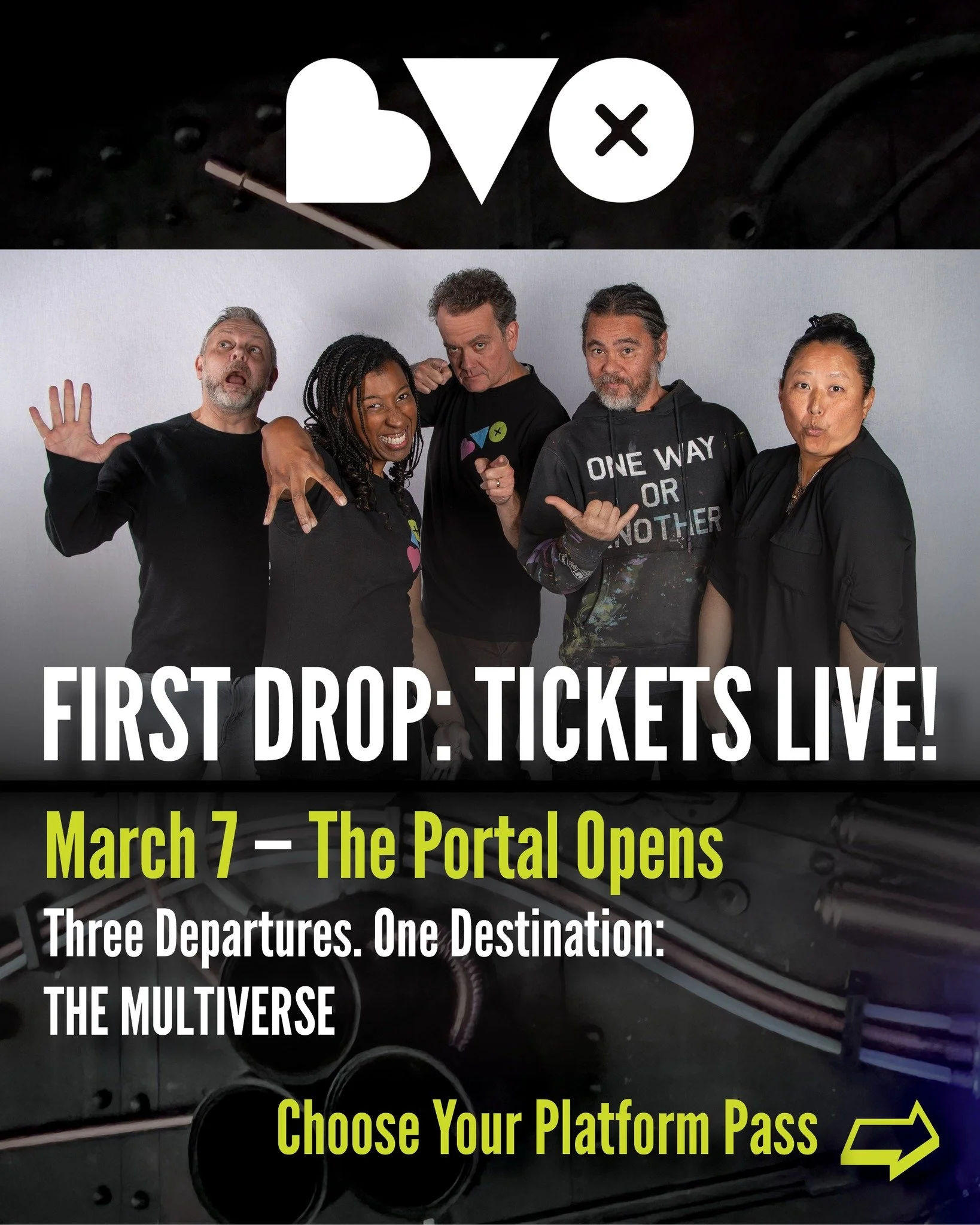 FIRST TICKET DROP is live.
March 7 marks the first opening of the River&hellip; and three departures have appeared.

Choose your Platform Pass:

🔹 Standard Line &mdash; for travelers ready to step into the unknown without extra cargo.
🔹 Relic Line 