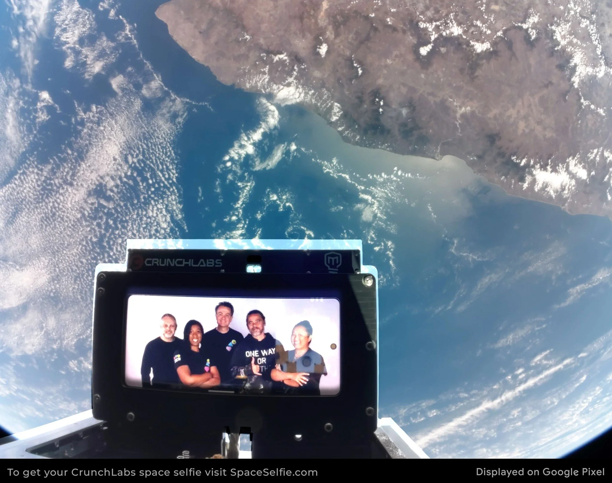 A small transmission from beyond our world 🌍

Yes&hellip; it&rsquo;s real!

&ldquo;Space selfie&rdquo; via @crunchlabs 

#BVO #BVOEXP #baronvonopperbean #Memphis #Earth #Universe #Multiverse