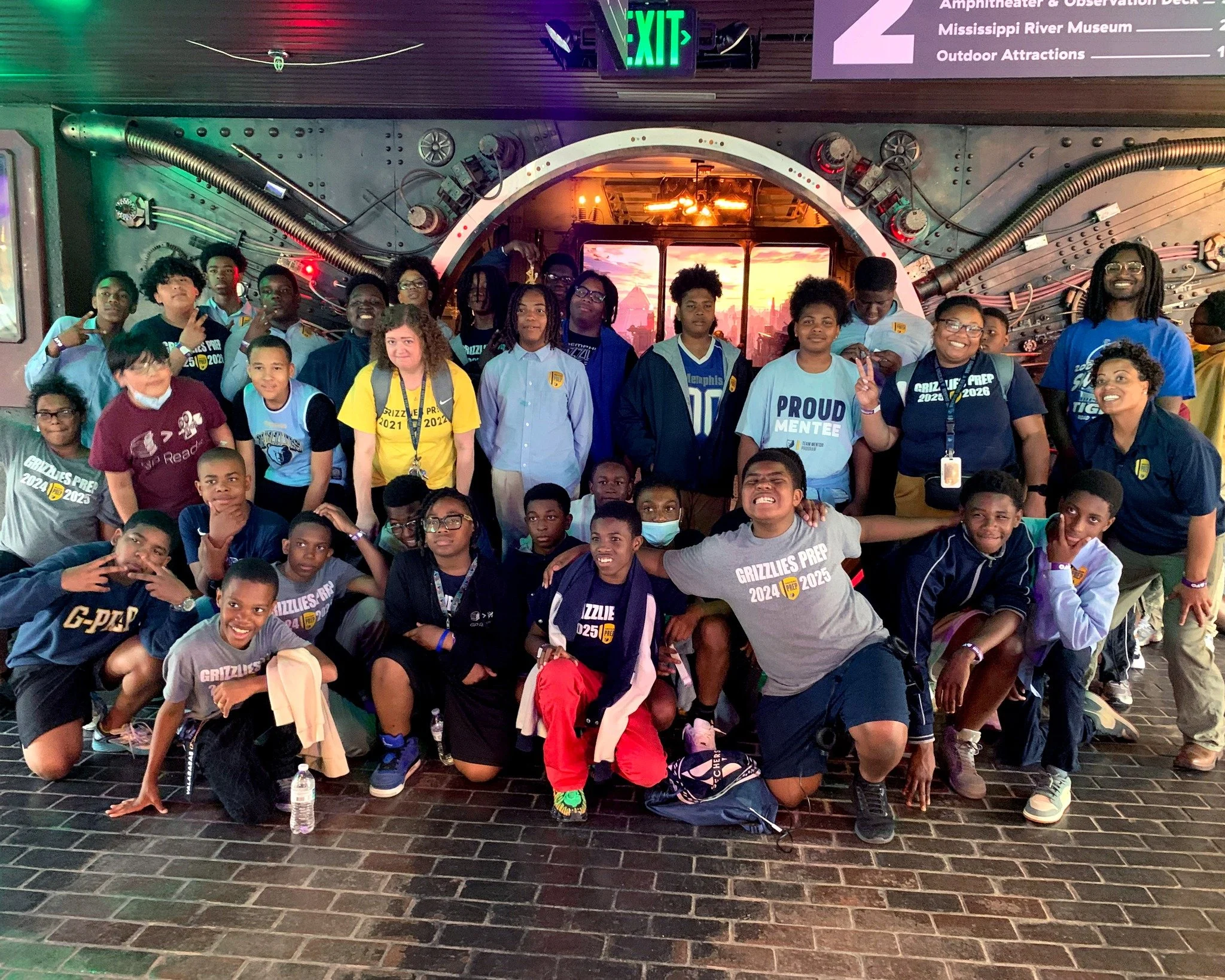 Curiosity makes a great field guide.

We loved welcoming the students and educators from Grizzlies Prep to Mud Island for exploration, discovery, and shared adventure.

Here's to future worldbuilders who ask questions, follow clues, and imagine what 