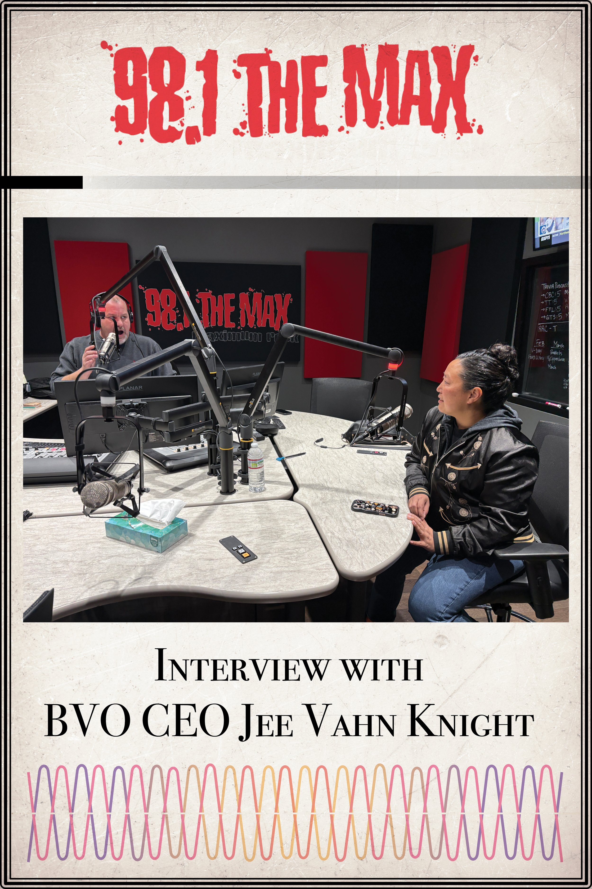 98.1 The Max: Jee Vahn Knight Breaks Down the World of Baron Von Opperbean