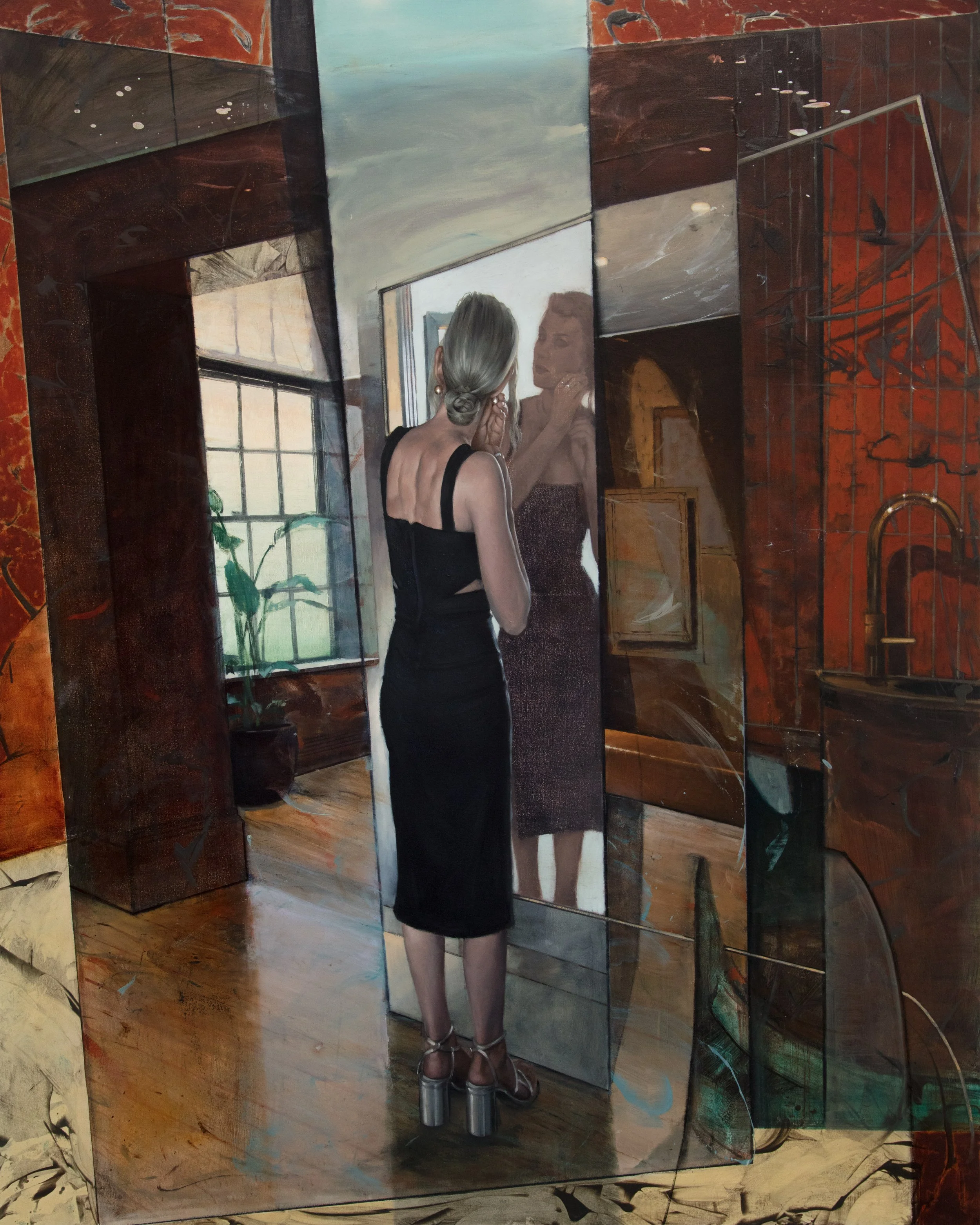 'Scent of a Room', 2025, oil on canvas, 160x130cm