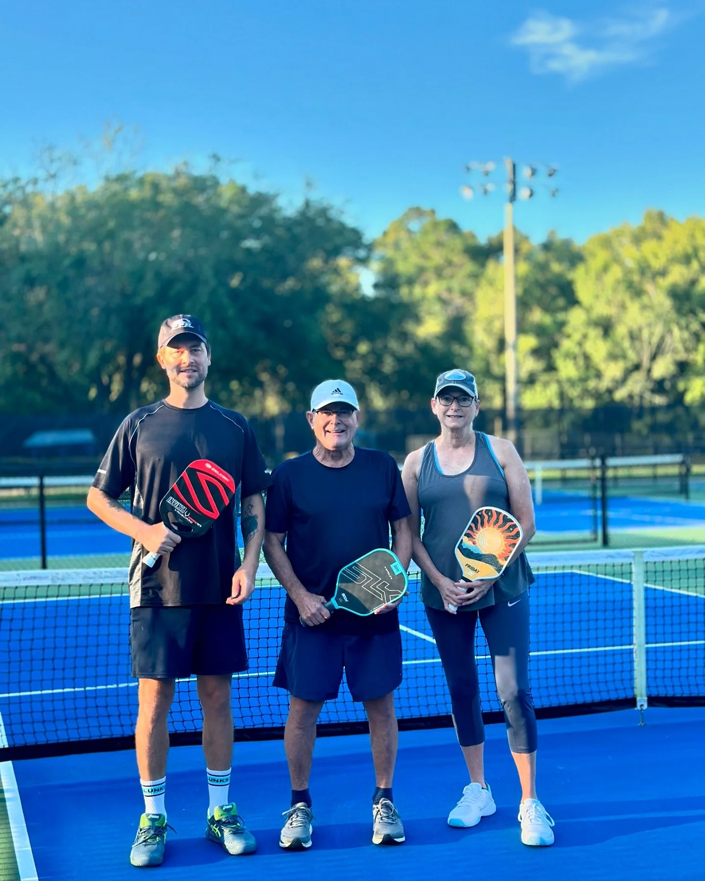 Great lesson today with these two at the Argyle courts. We worked on handling #speedups at the net and determining who&rsquo;s ball it is when it&rsquo;s down the middle. We also worked on 3rd shot drops and transitioning from baseline to the kitchen