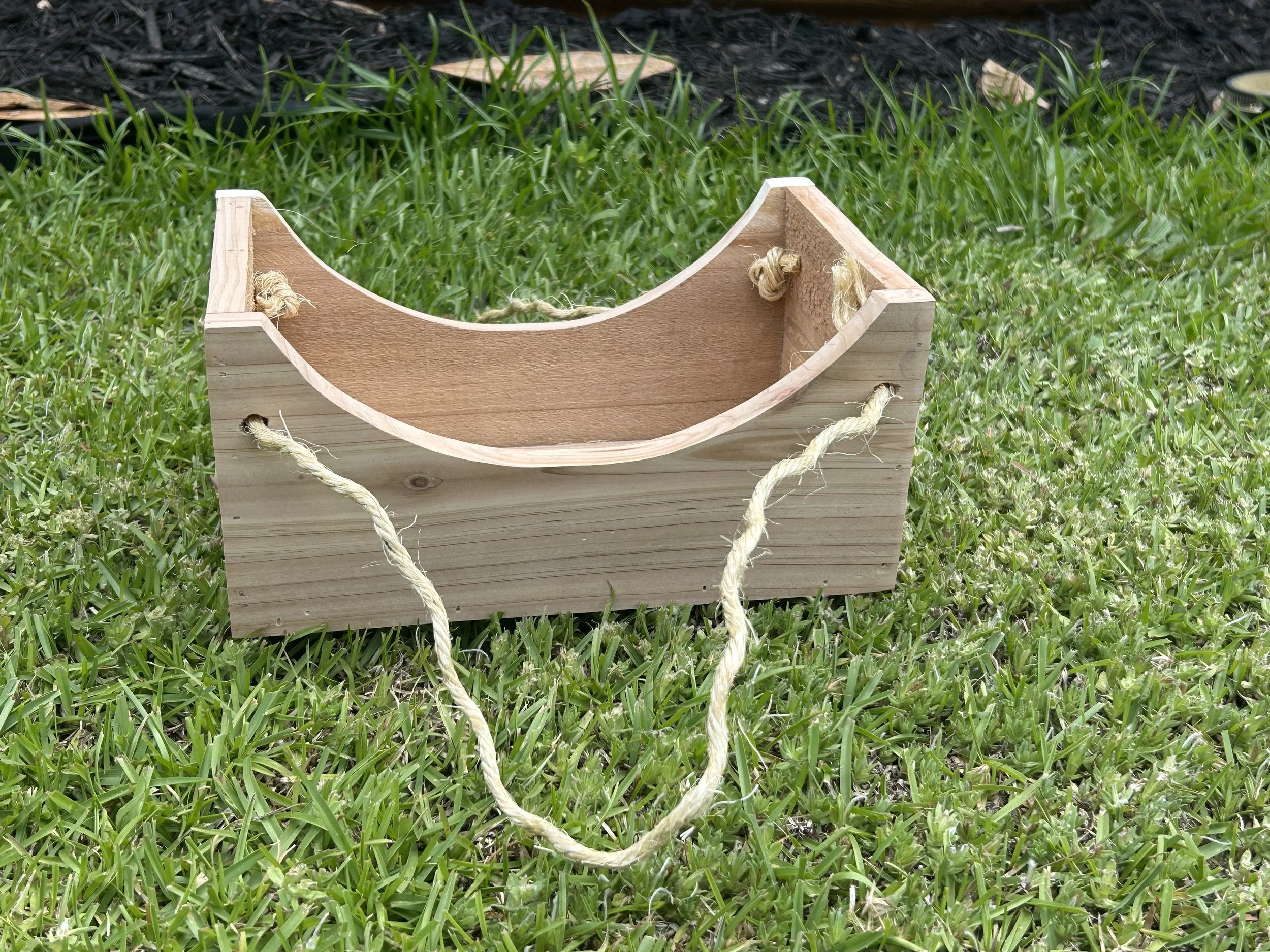 Hanging Purse Planter perfect for small plants or succulents. Also makes a very cute gift bag for garden lovers.