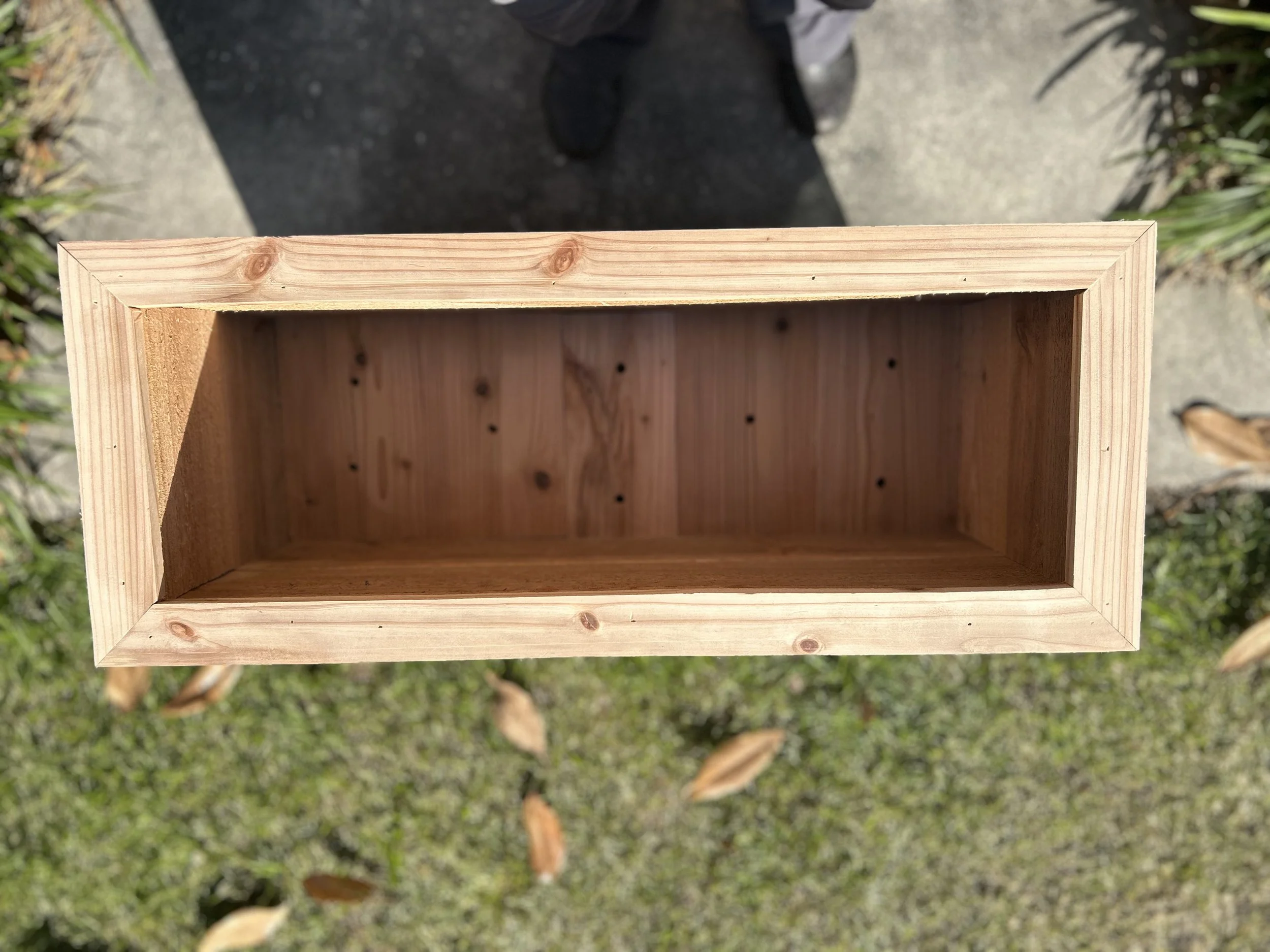 Tall (28 inches) and Narrow (12inches) Planter is perfect for displaying address or a  mini wall/barrier with its 26 inches length.
