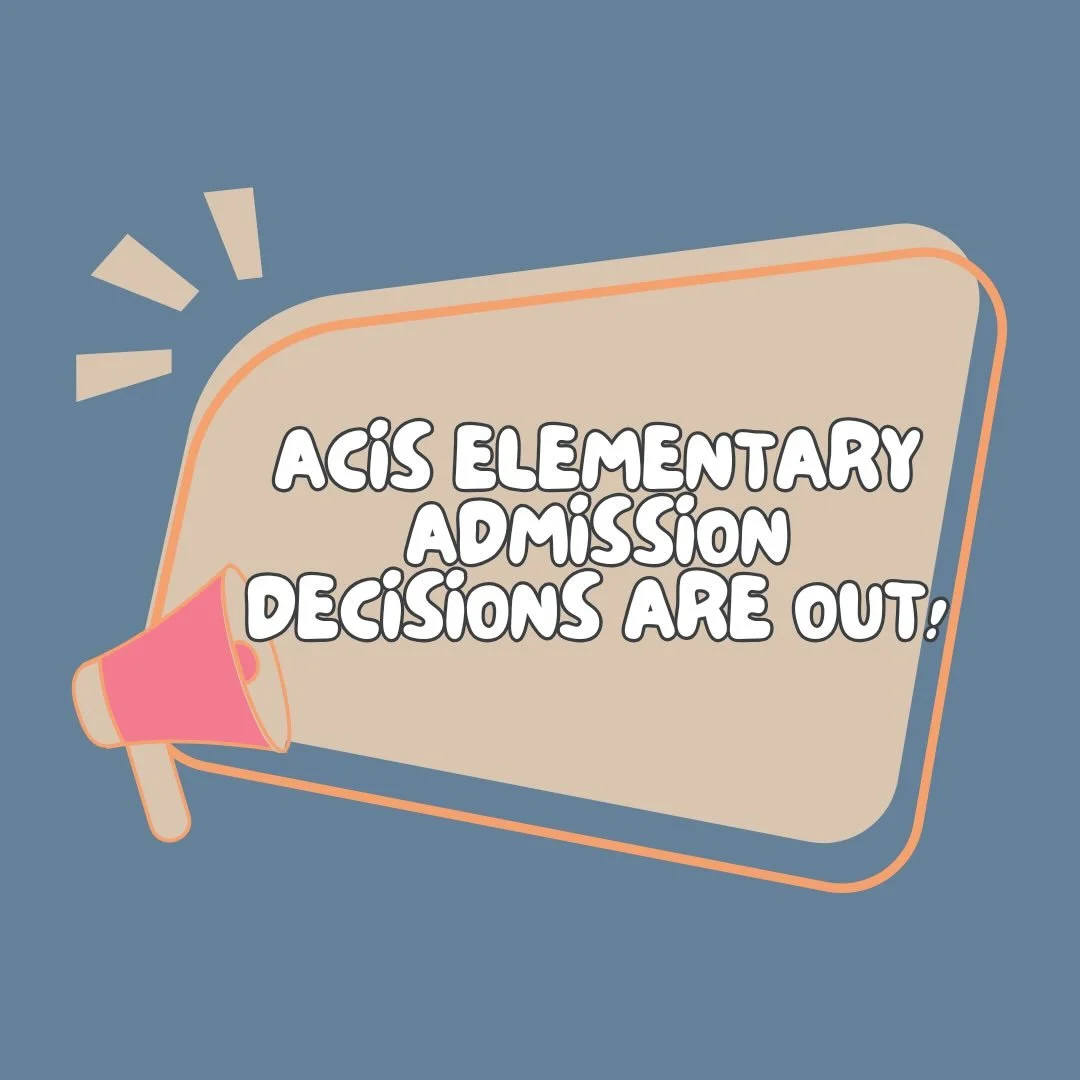 Admissions Update ✉️

In accordance with the Association of Colorado Independent Schools (ACIS) notification guidelines, Pre-K through 5th grade admissions decisions were emailed today.

Be sure to check your inbox for your notification. We know this