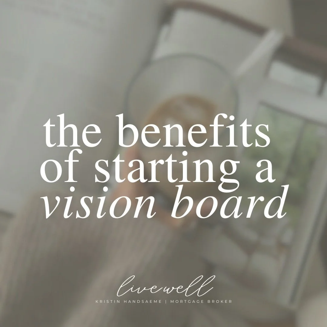 Taking time to work on your goals is the secret to making progress, and that's why I'm a firm believer in vision boards!

They&rsquo;re such a fun way to visualize what you want and keep your dreams front and centre 🤍