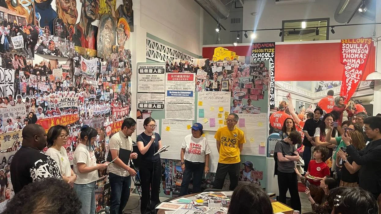 KYW News Radio: Chinatown’s efforts to fend off 76ers arena subject of new arts exhibit