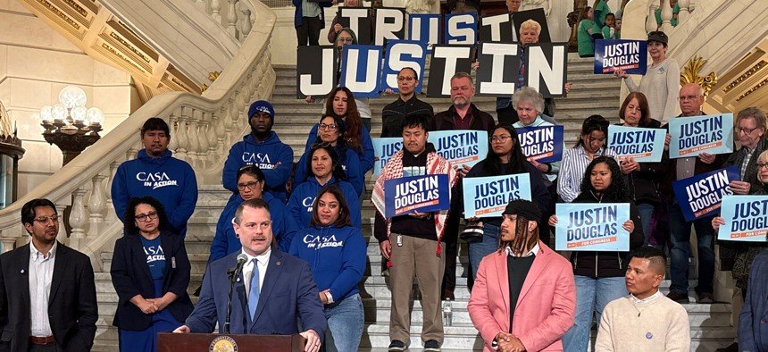 City &amp; State PA: Justin Douglas picks up 3 endorsements in PA-10 Democratic primary race