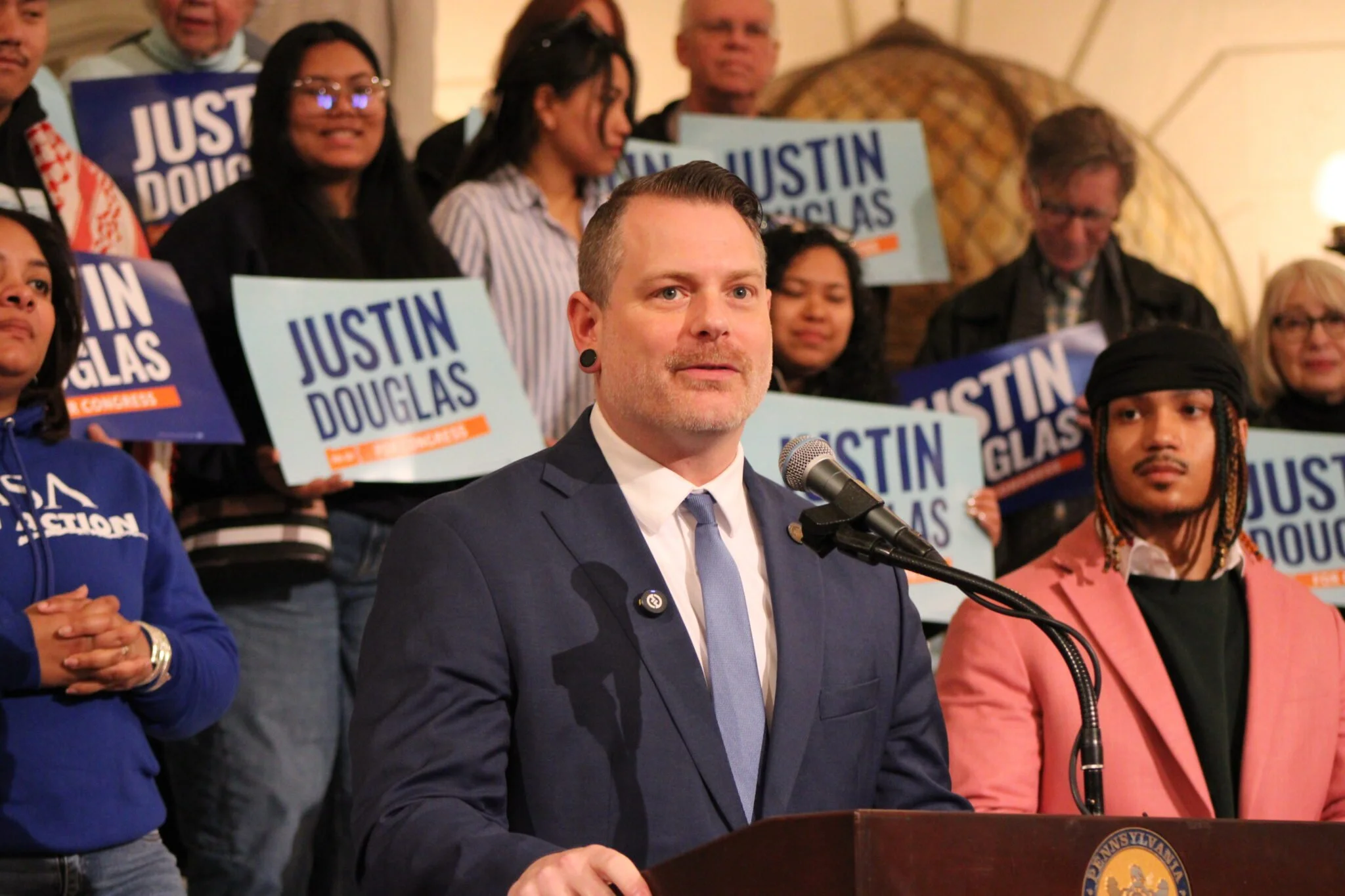 PA Capital Star: Justin Douglas receives endorsements in Pa. congressional primary race against Janelle Stelson