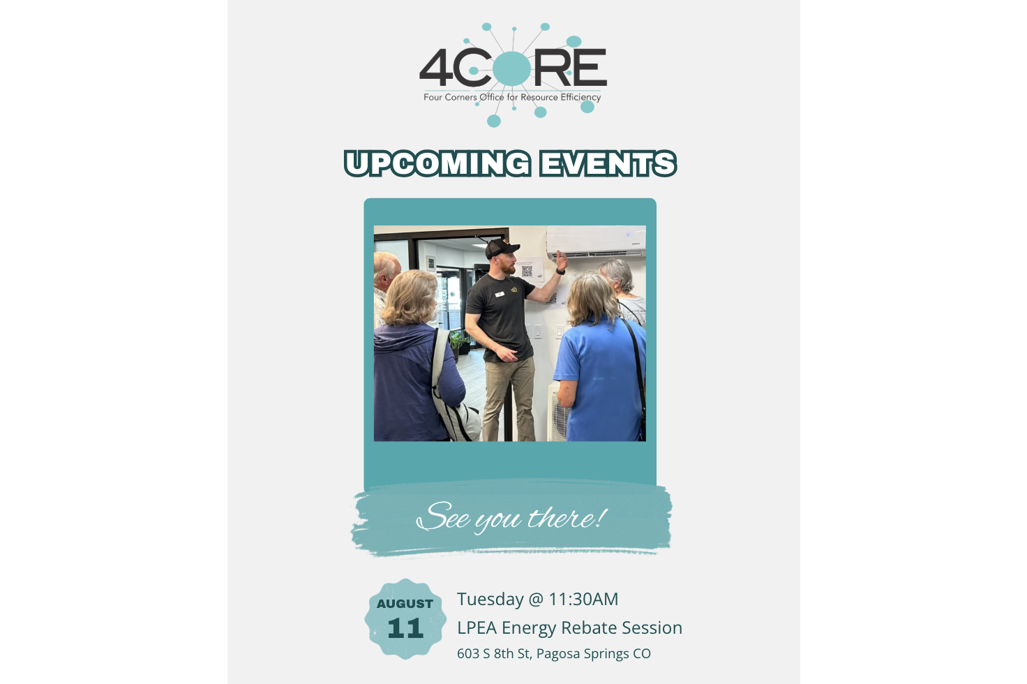 Home Energy Rebate Open House