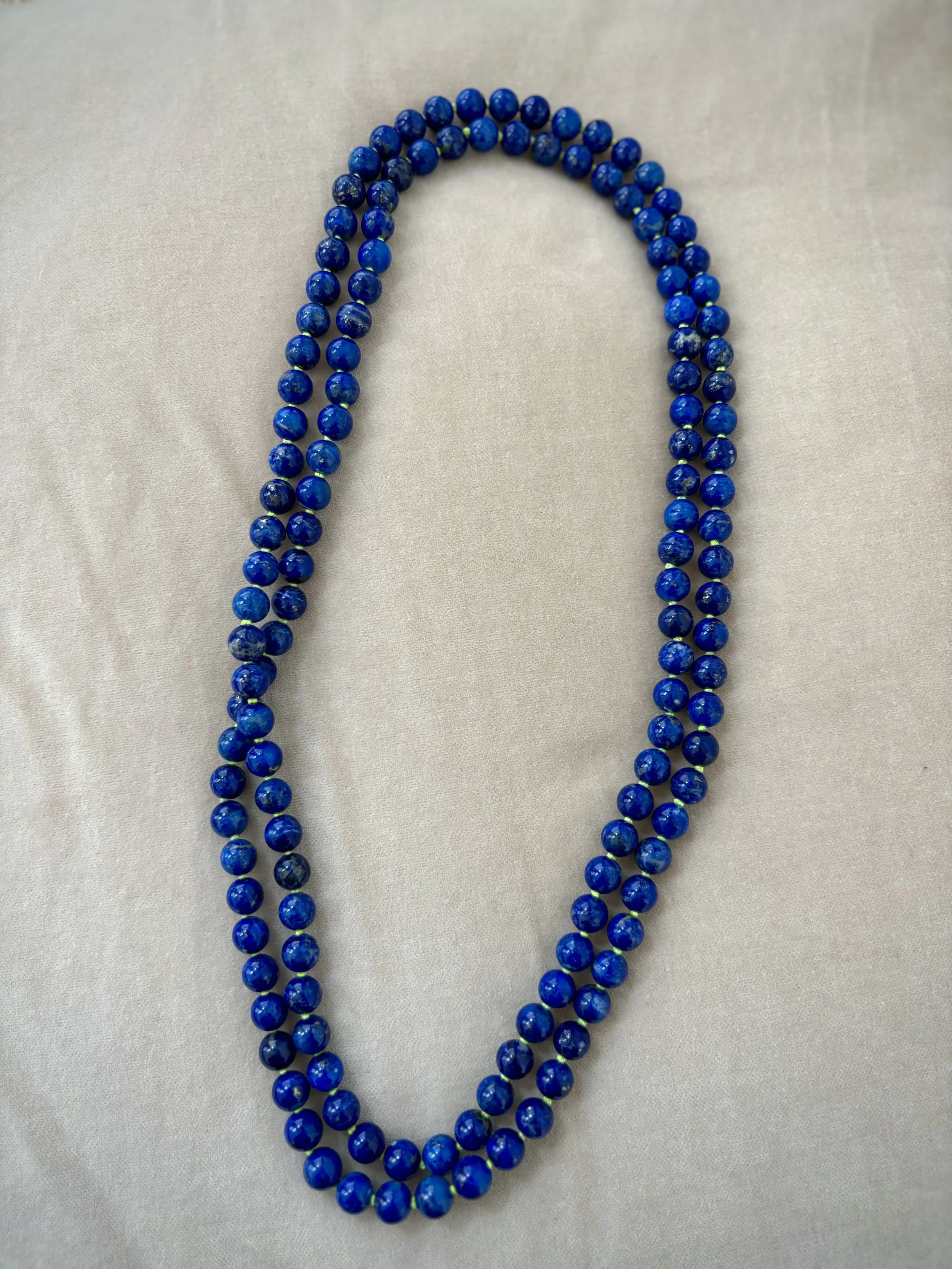 Lapis Lazuli Beaded Necklace