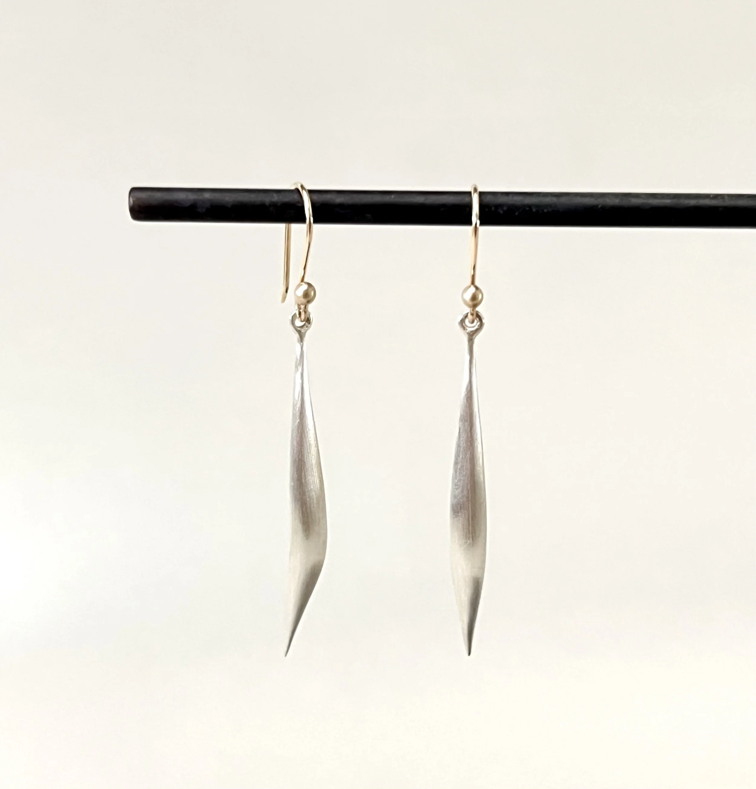 Silver Pod Earrings
