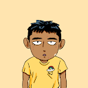 CryptoGain Google Play Store reviewer Javier Casaverde profile avatar showing cartoon character in yellow shirt