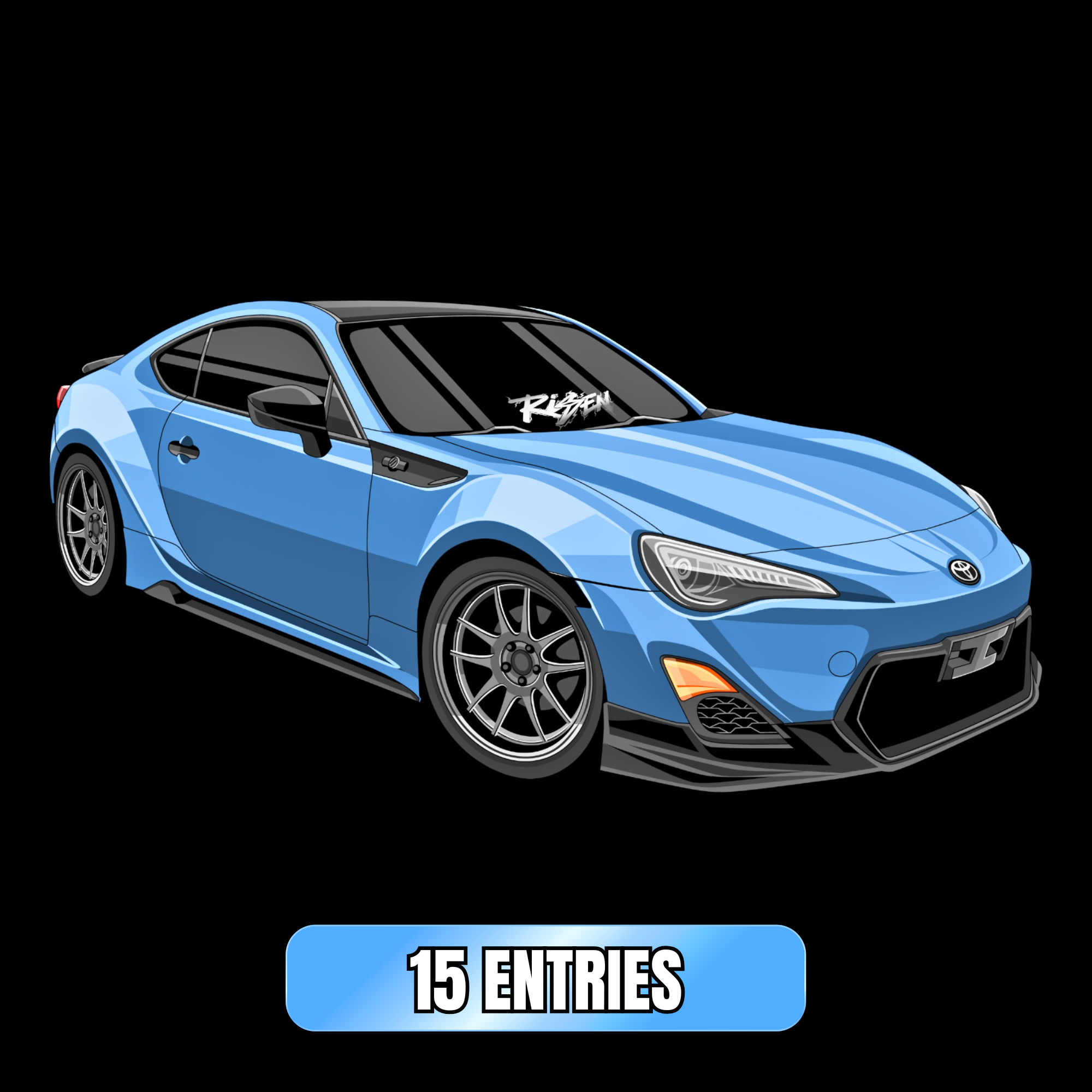 FR-S GIVEAWAY STICKER
