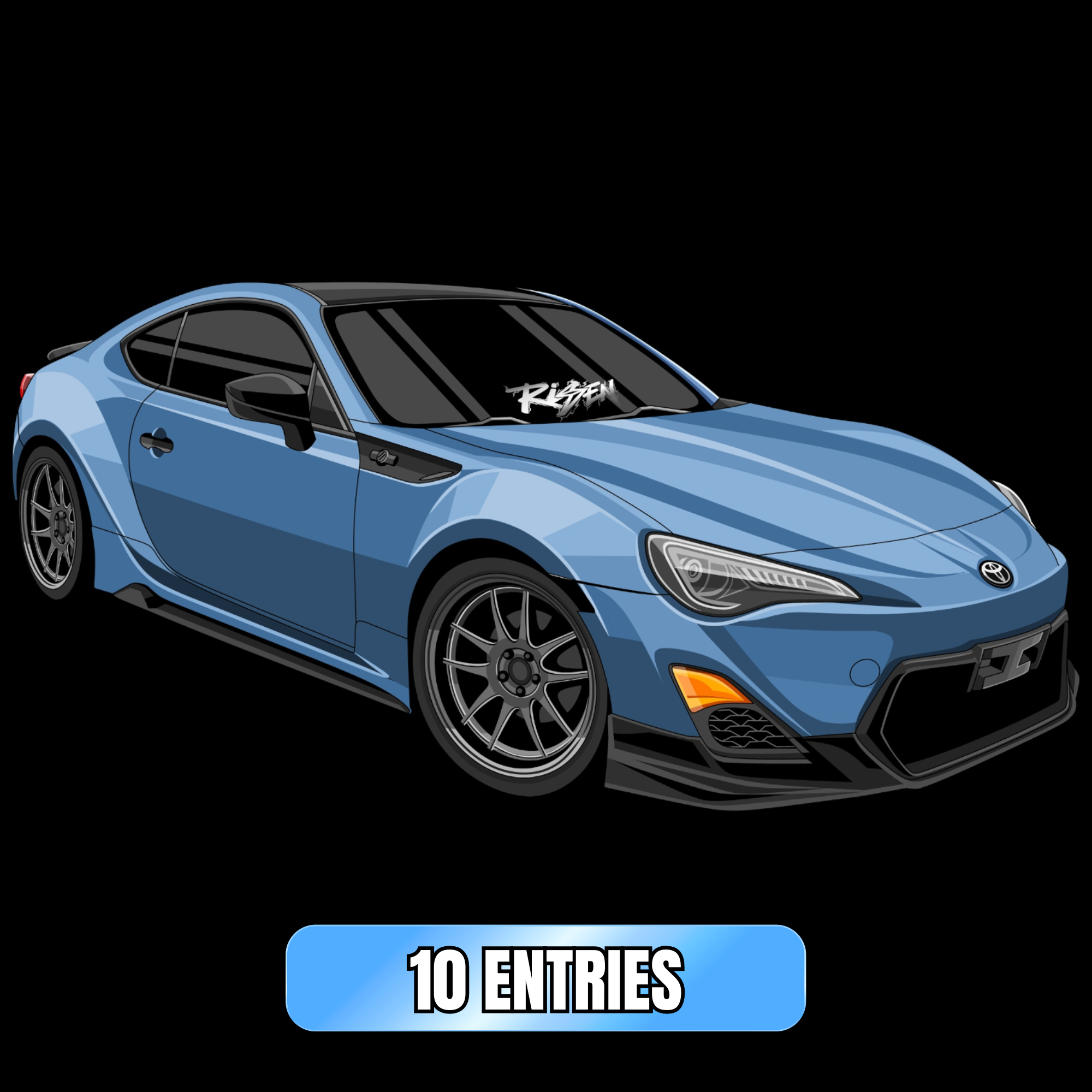 FR-S GIVEAWAY STICKER