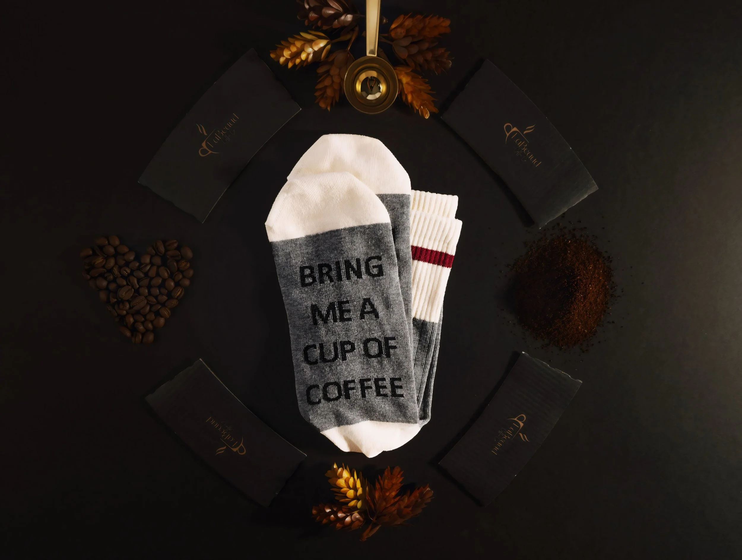 "Bring Me a Cup of Coffee" Socks