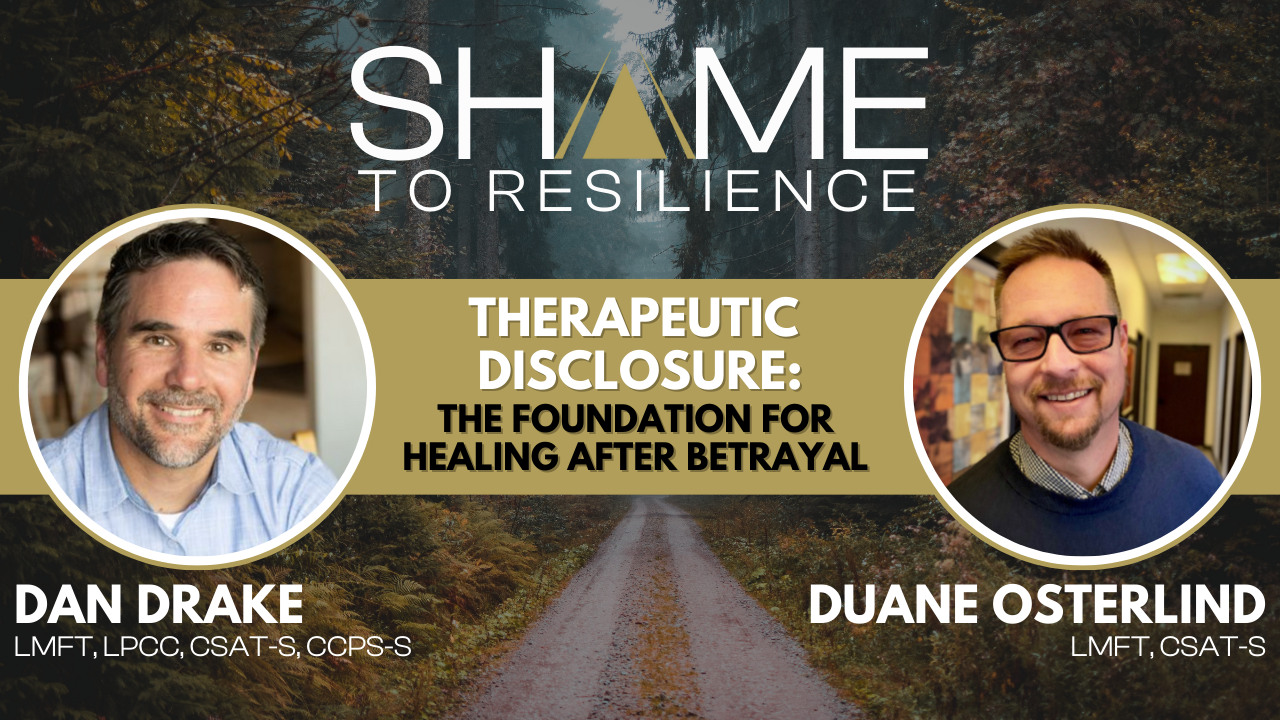 Healing After Betrayal: The Path of Disclosure